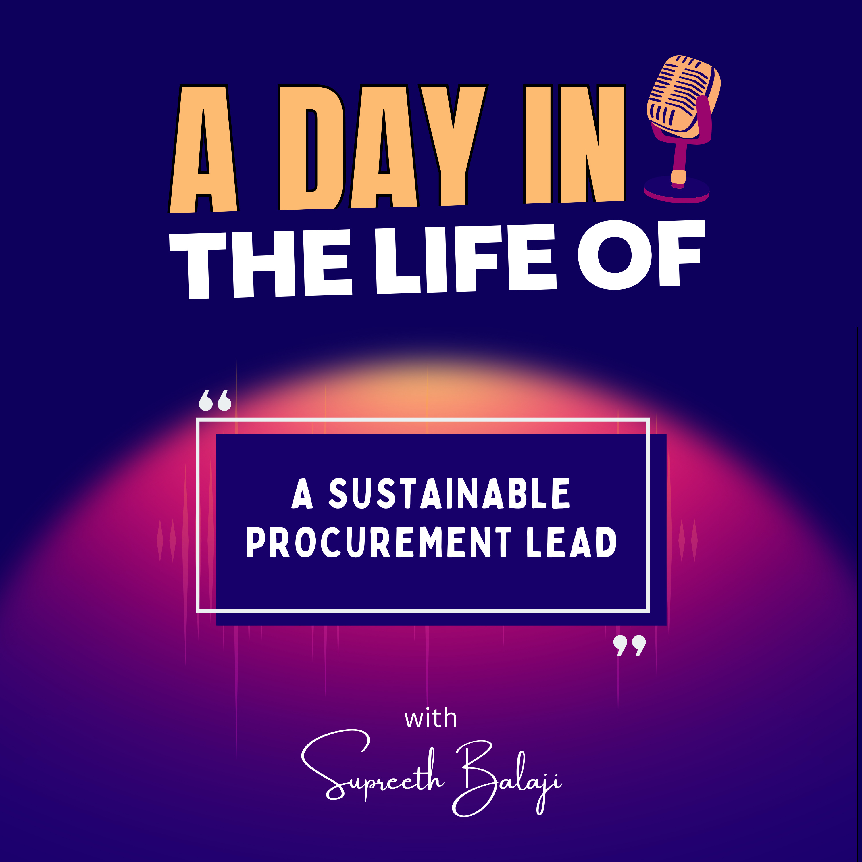 A Sustainable Procurement Lead