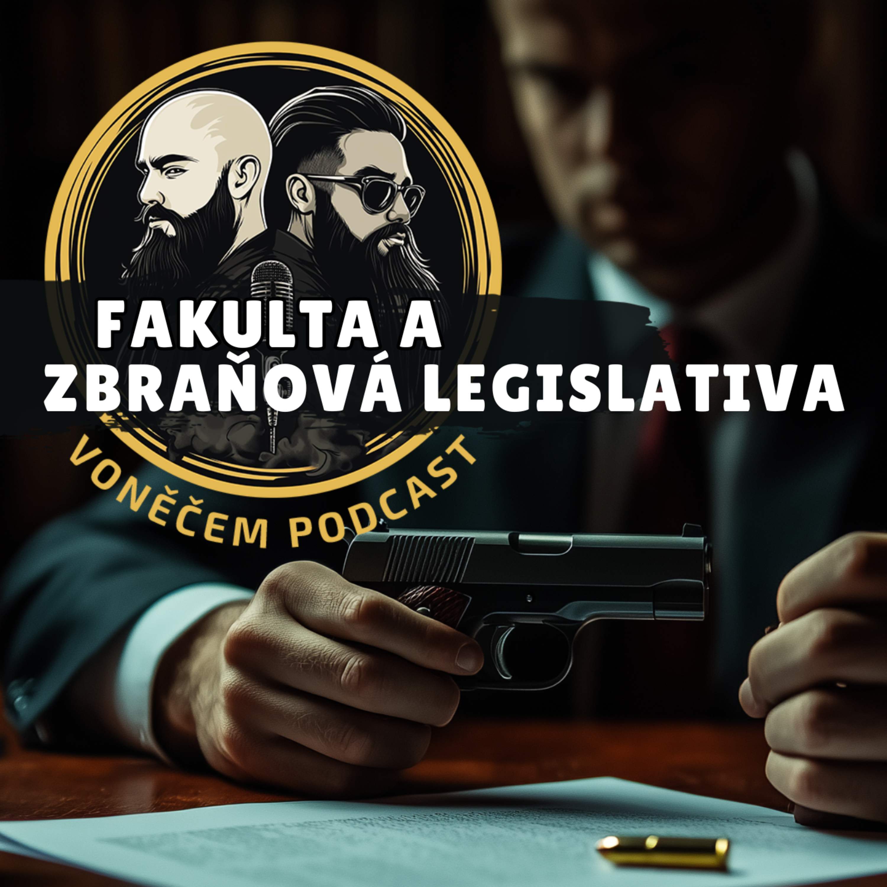 Co se dělo na fakultě FF UK a jak to mění zbraňový zákon? | VoNěčem #podcast episode artwork