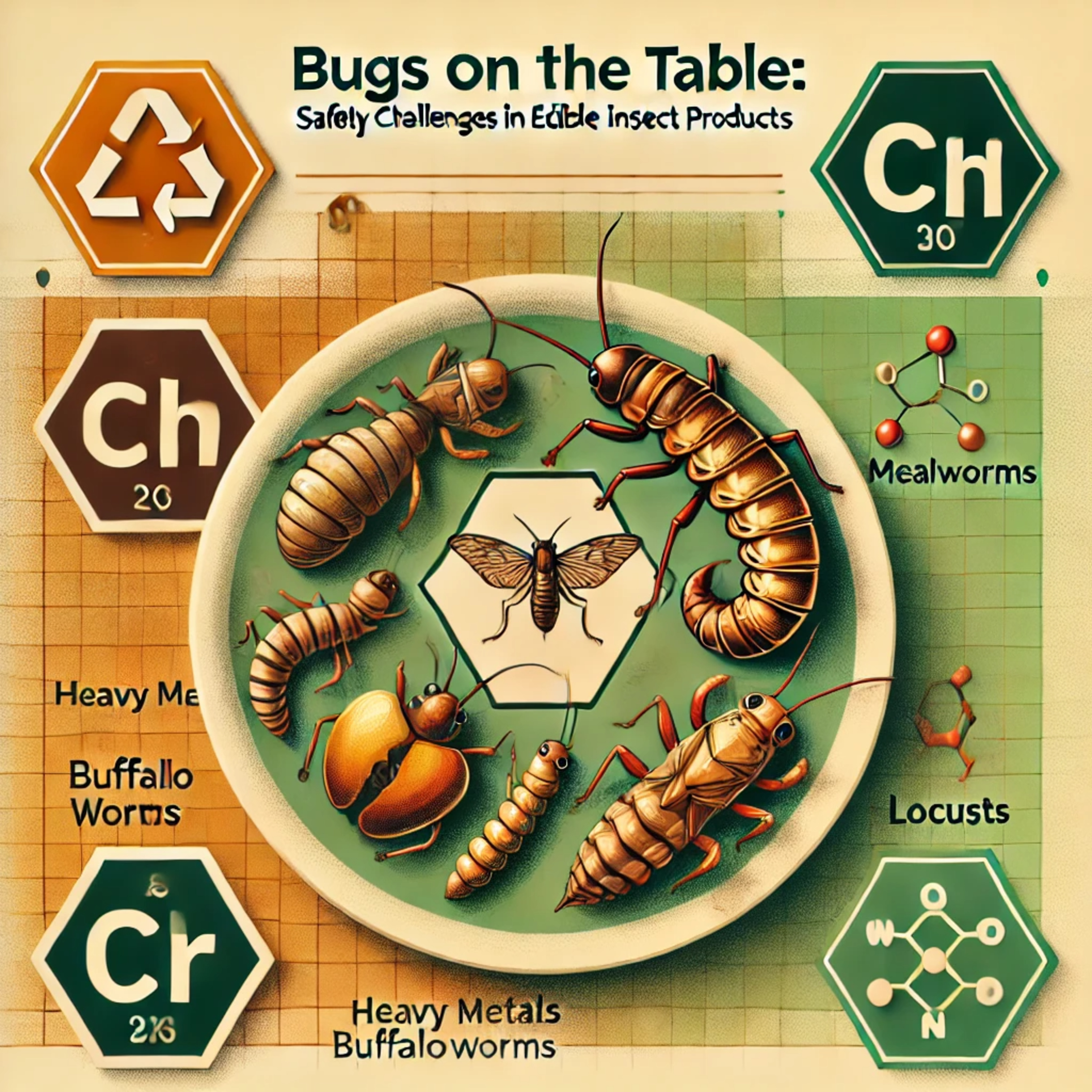 Bugs on the Table: Safety Challenges in Edible Insect Products episode artwork