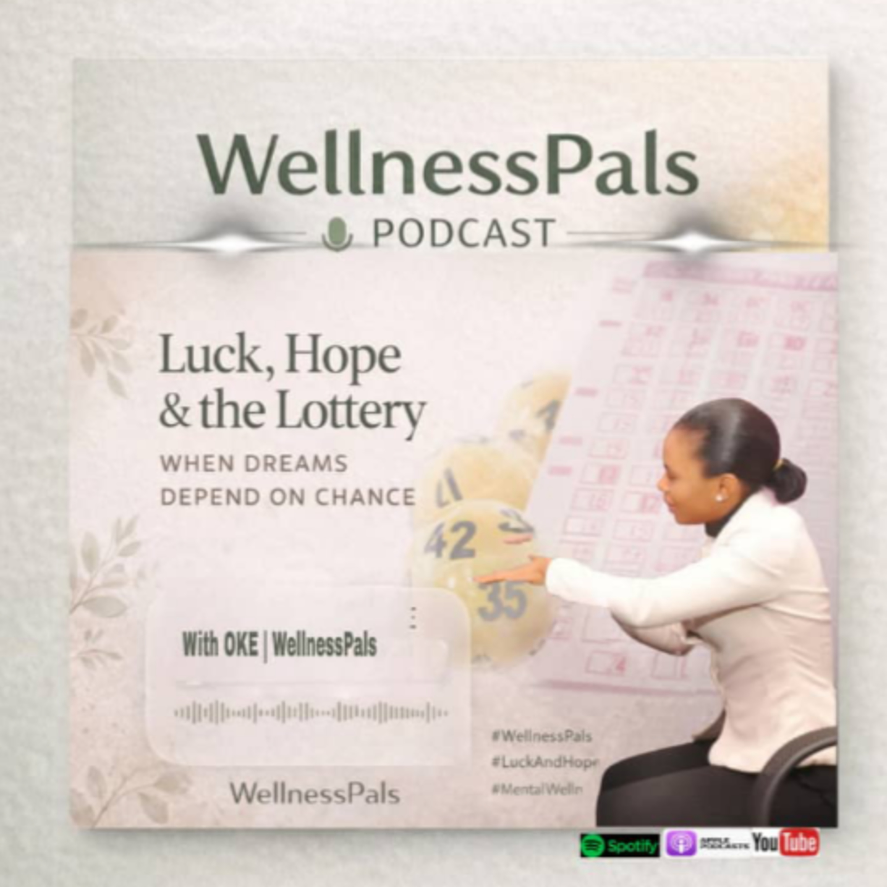 Luck, Hope & the Lottery — When Dreams Depend on Chance | WellnessPals with OKE episode artwork