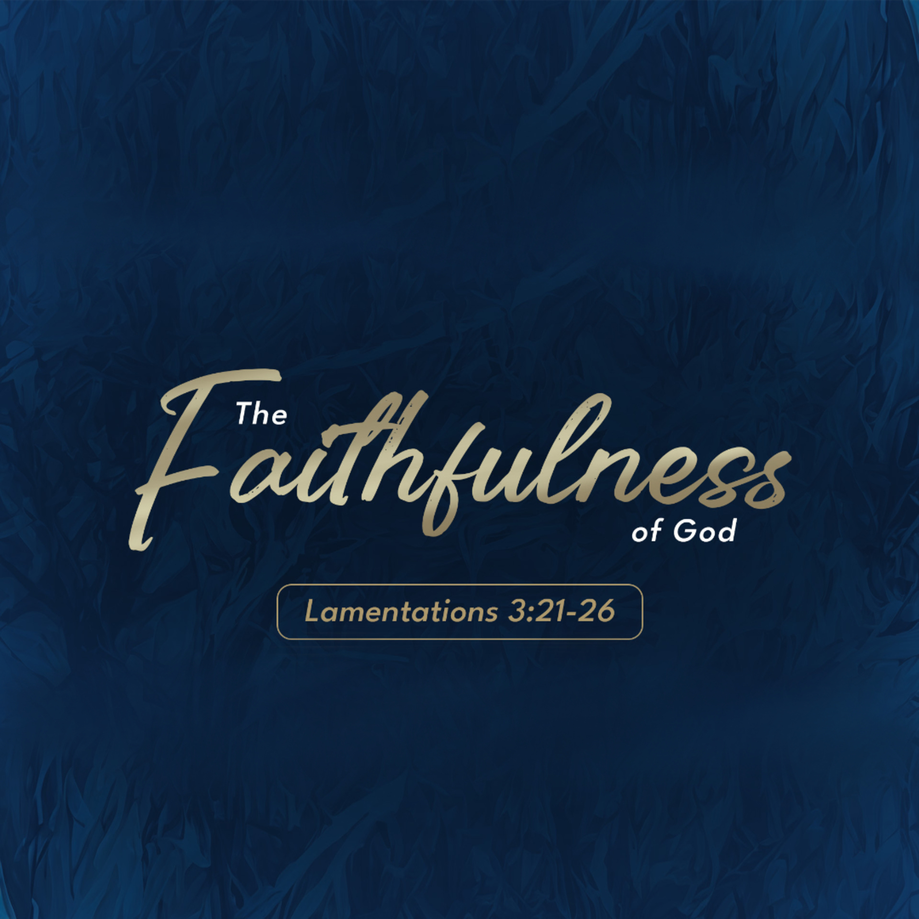 The Faithfulness of God | Rev. Greg Butler | 11/10/24 - AM episode artwork
