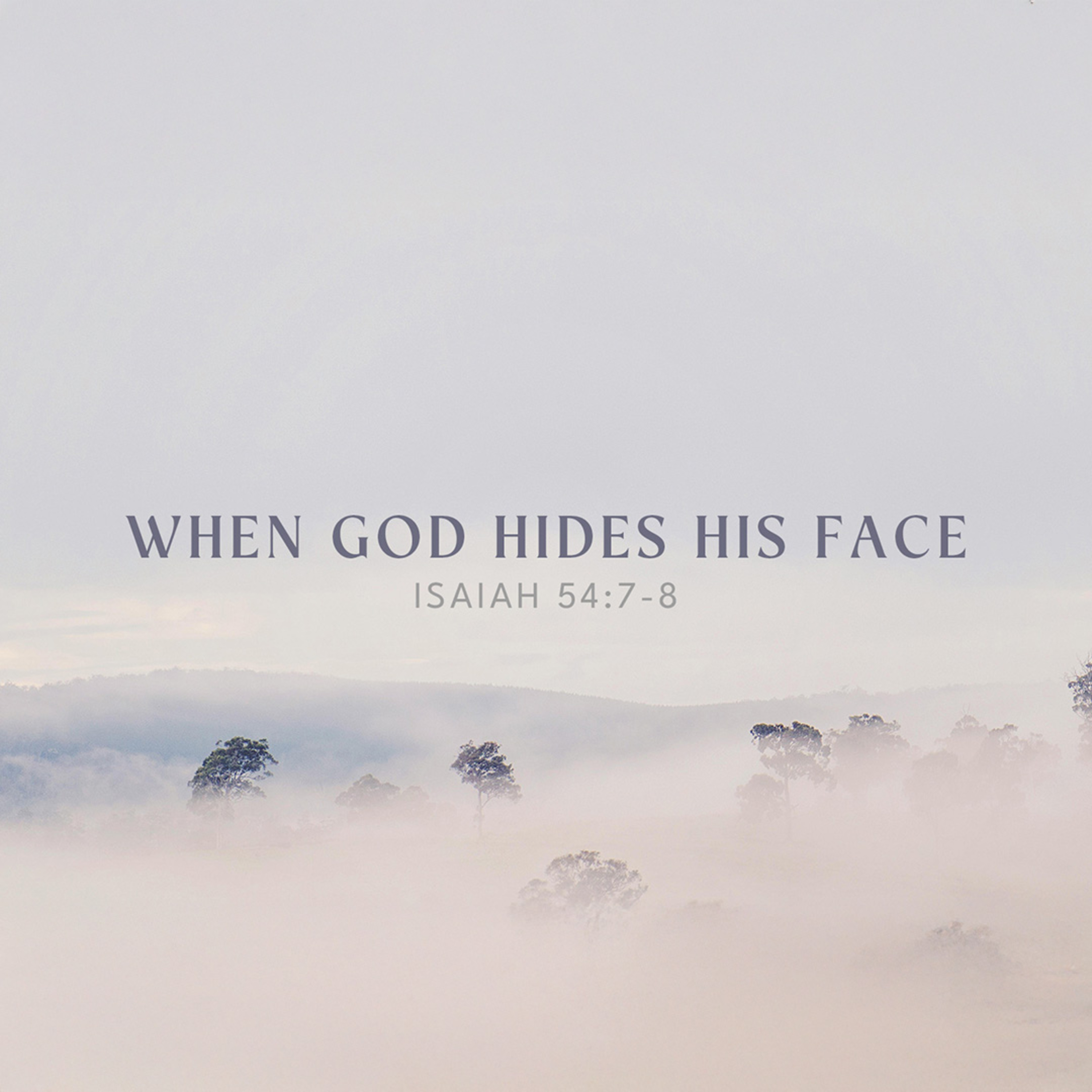 When God Hides His Face | Rev. Greg Butler | 10/12/25 - AM episode artwork
