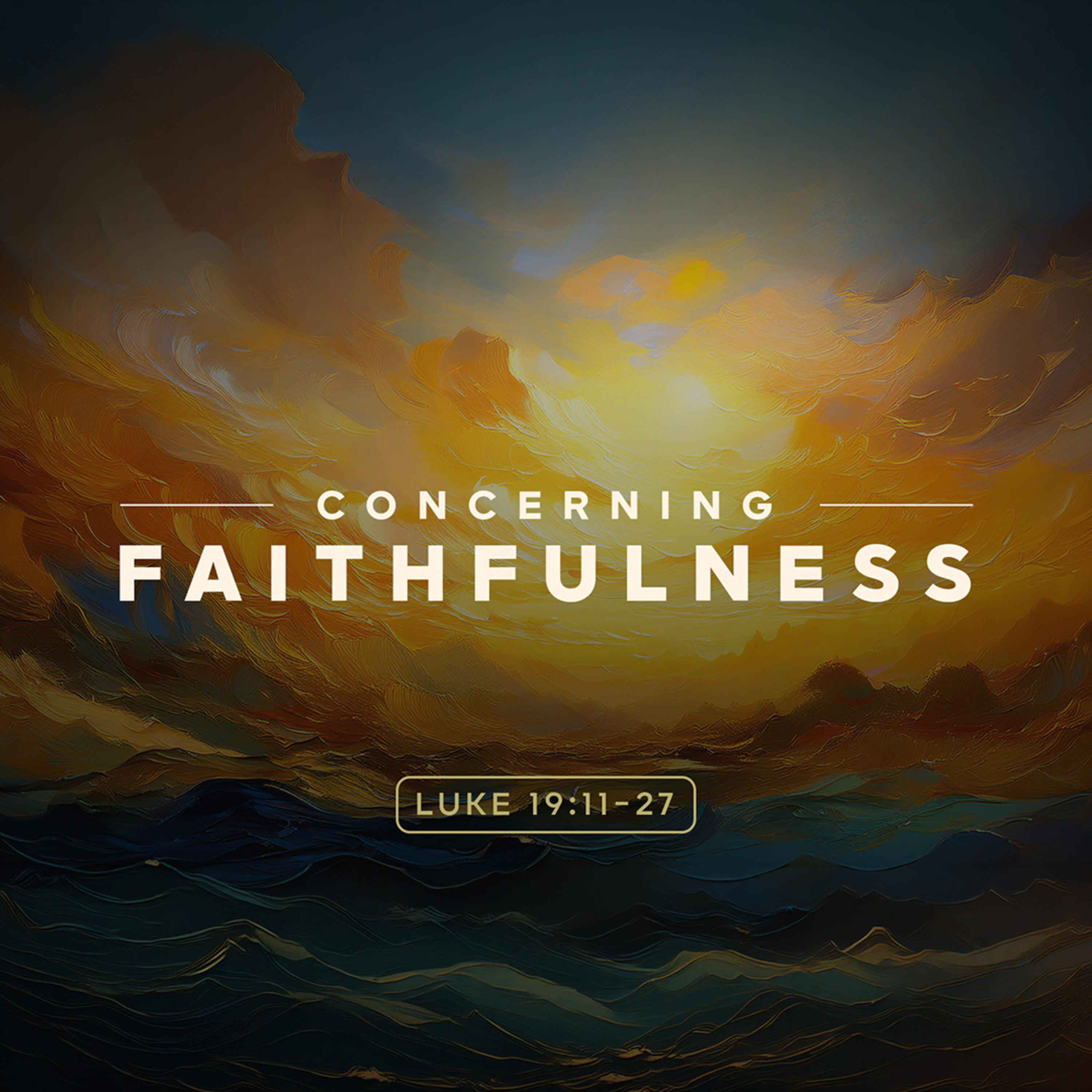 Concerning Faithfulness | Rev. Greg Butler | 5/31/26 - AM episode artwork