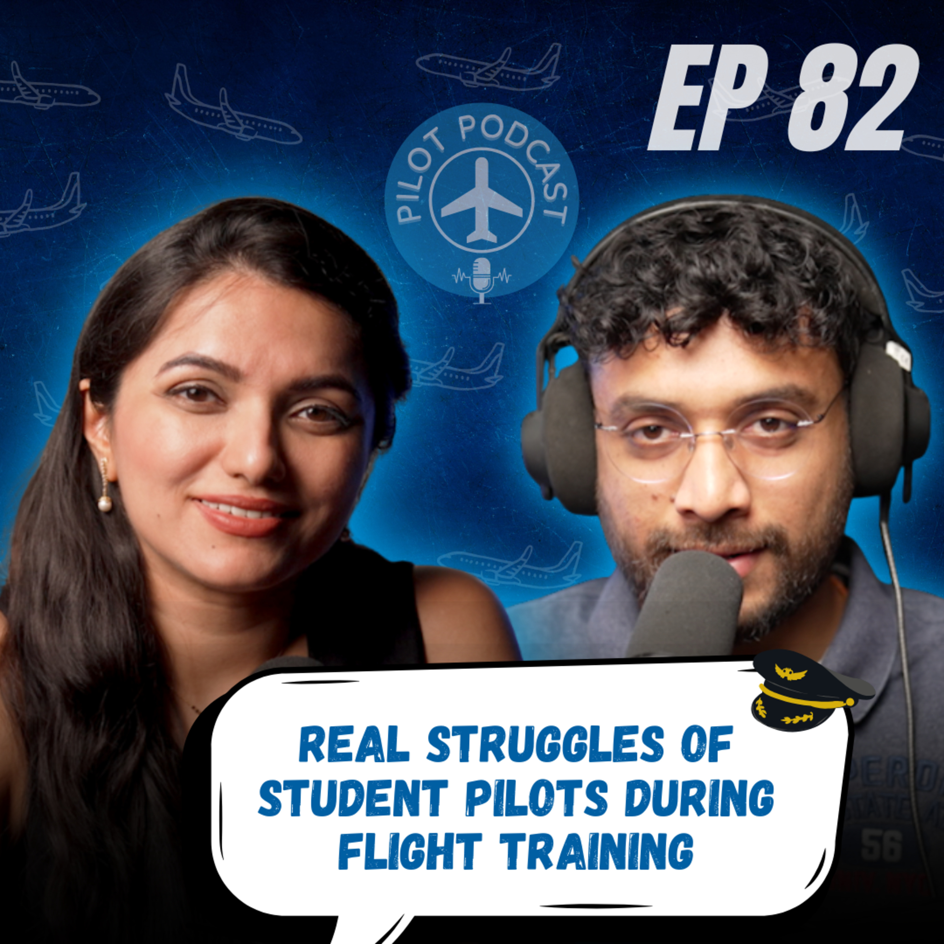 Real Struggles of Student Pilots During Flight Training By Capt. Neha Thakare & WingedEngineer EP82