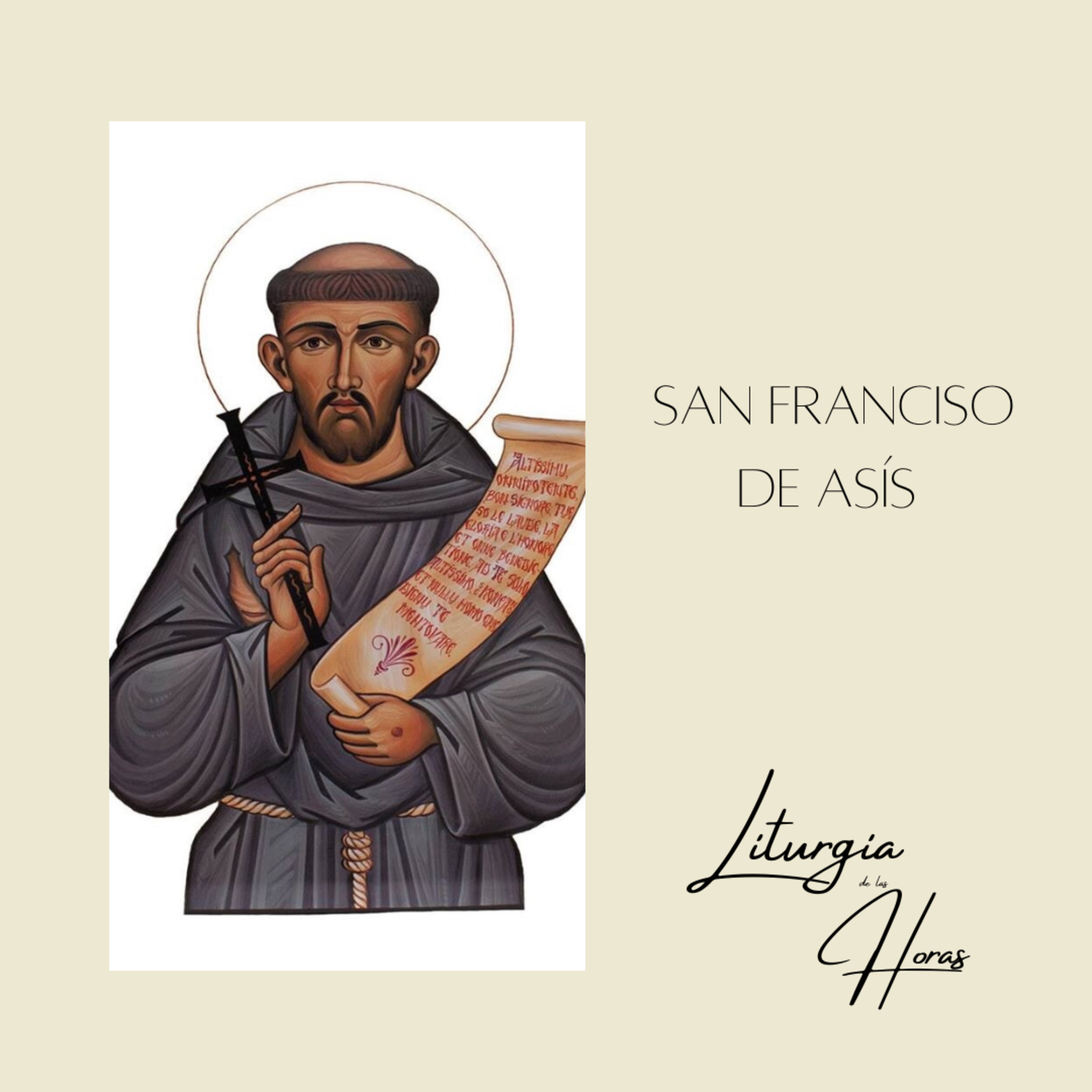 Laudes Sábado de la XXVI semana del Tiempo Ordinario - San Francisco de Asís