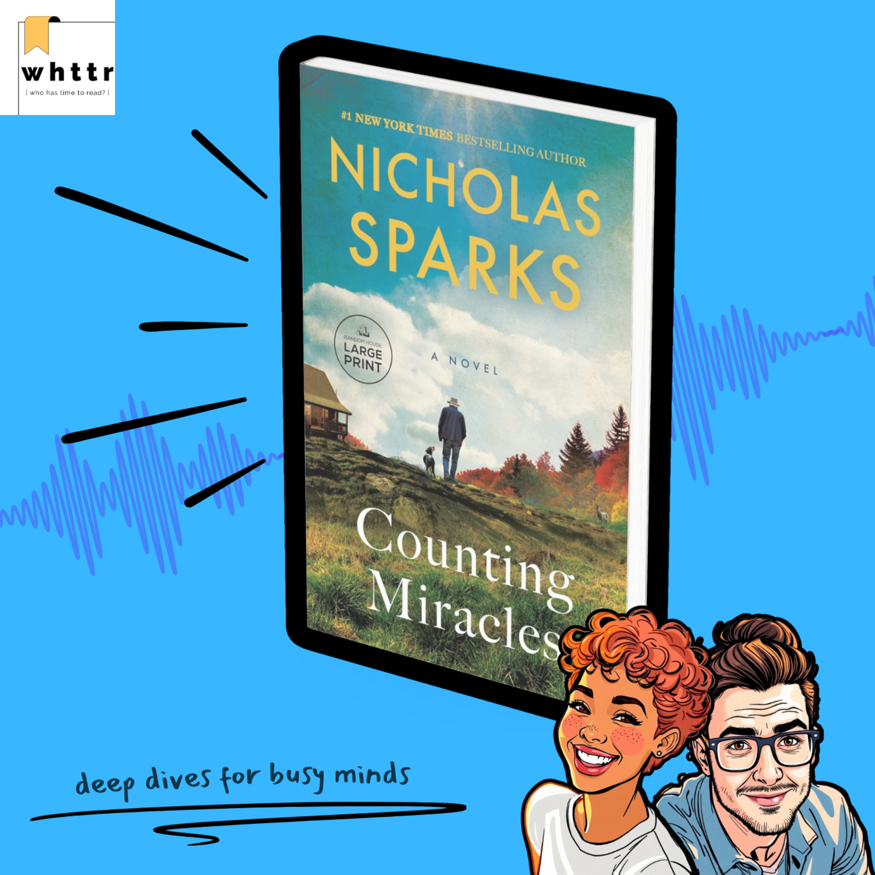Counting Miracles by Nicholas Sparks | A WHTTR Book Discussion episode artwork