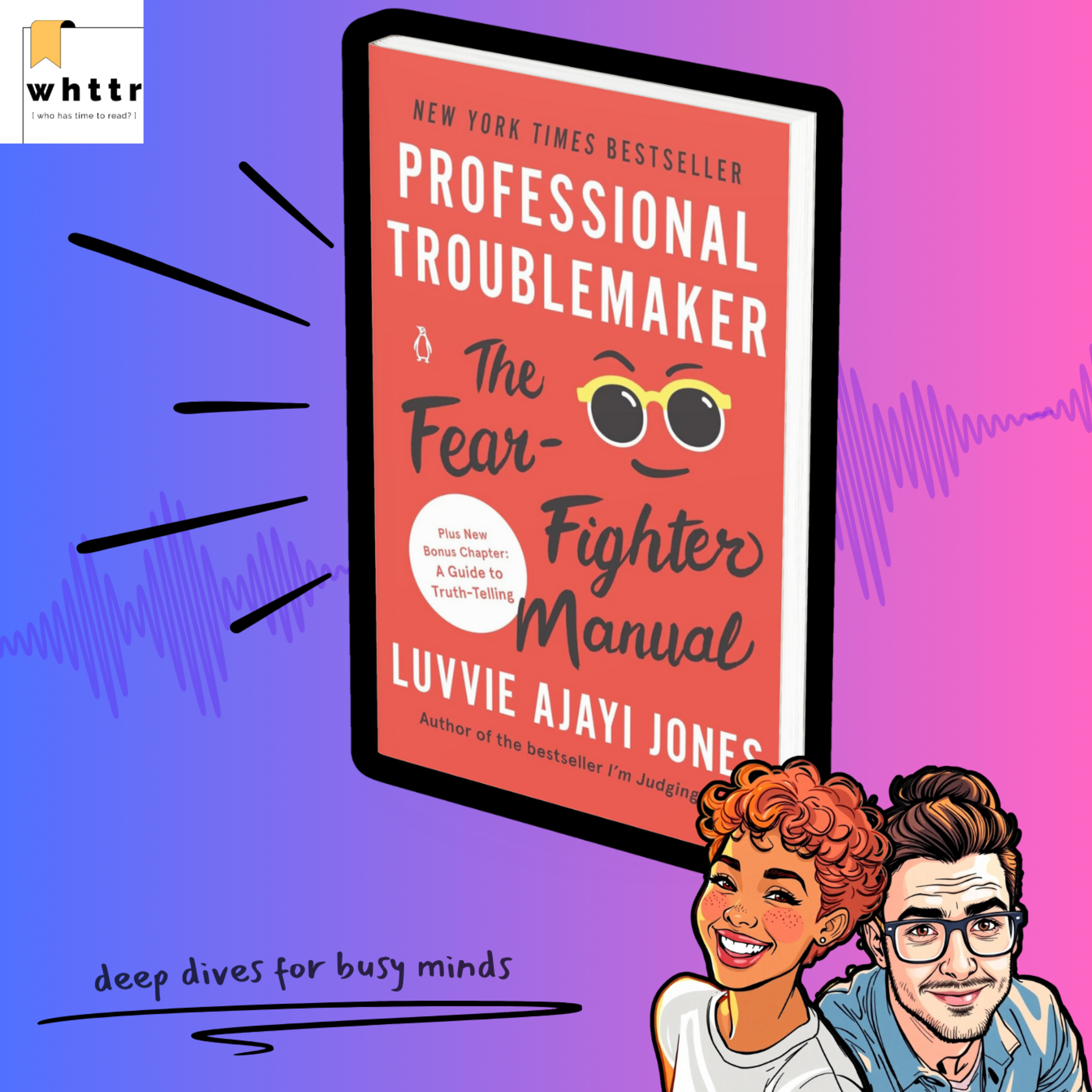 Professional Troublemaker by Luvvie Ajayi Jones [BOOK DISCUSSION & SUMMARY] episode artwork