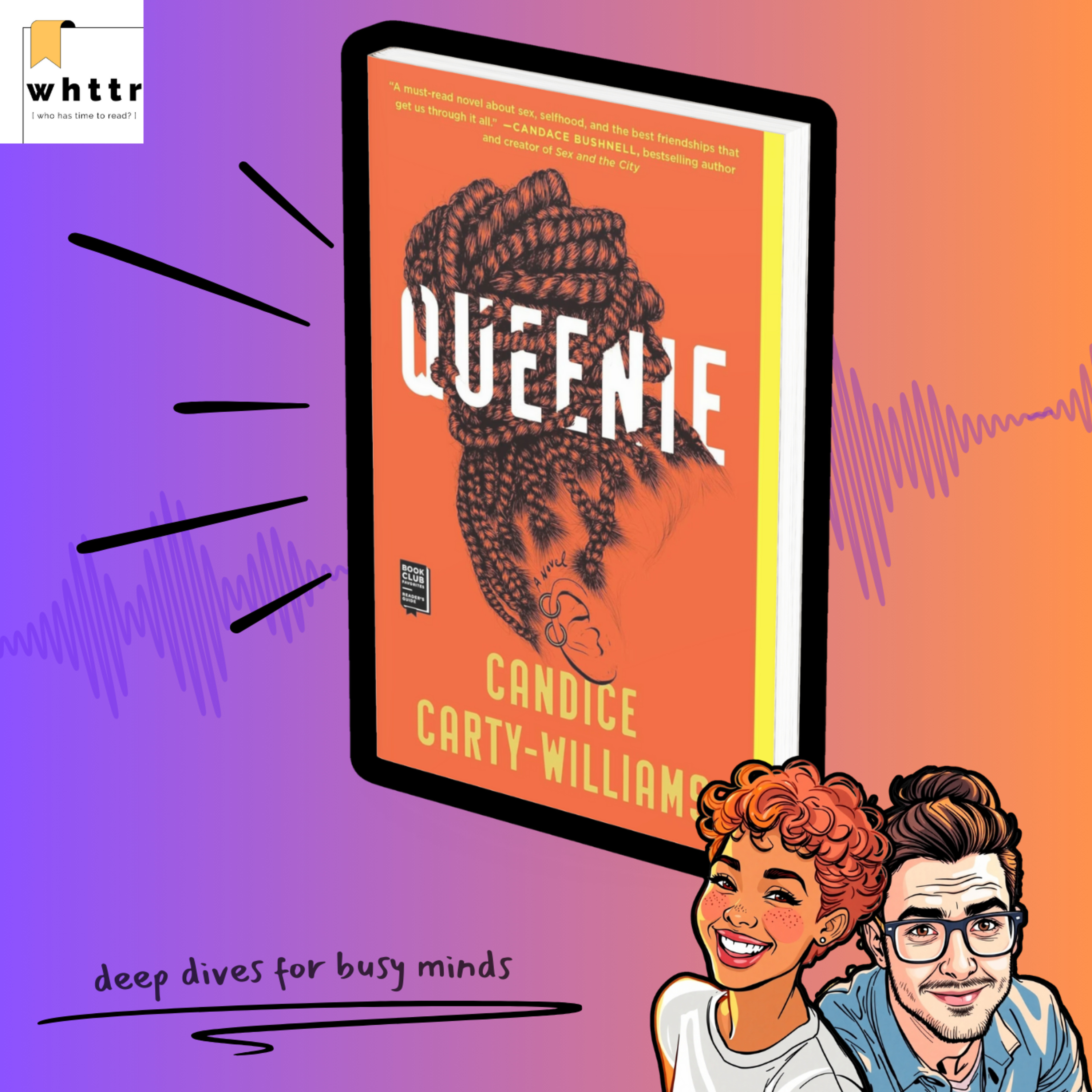 Queenie by Candice Carty-Williams [BOOK DISCUSSION & SUMMARY] episode artwork