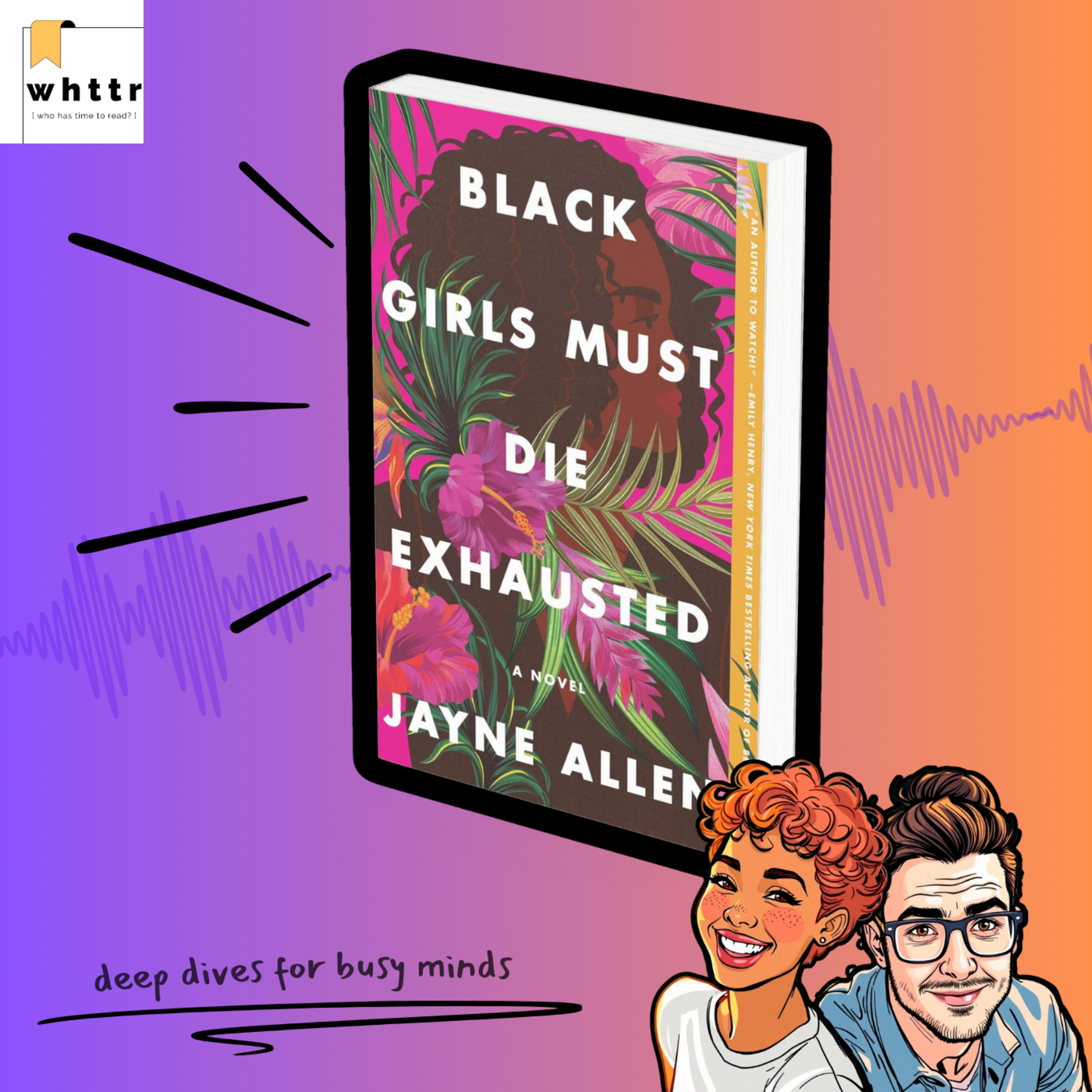 Black Girls Must Die Exhausted by Jayne Allen [BOOK DISCUSSION & SUMMARY] episode artwork