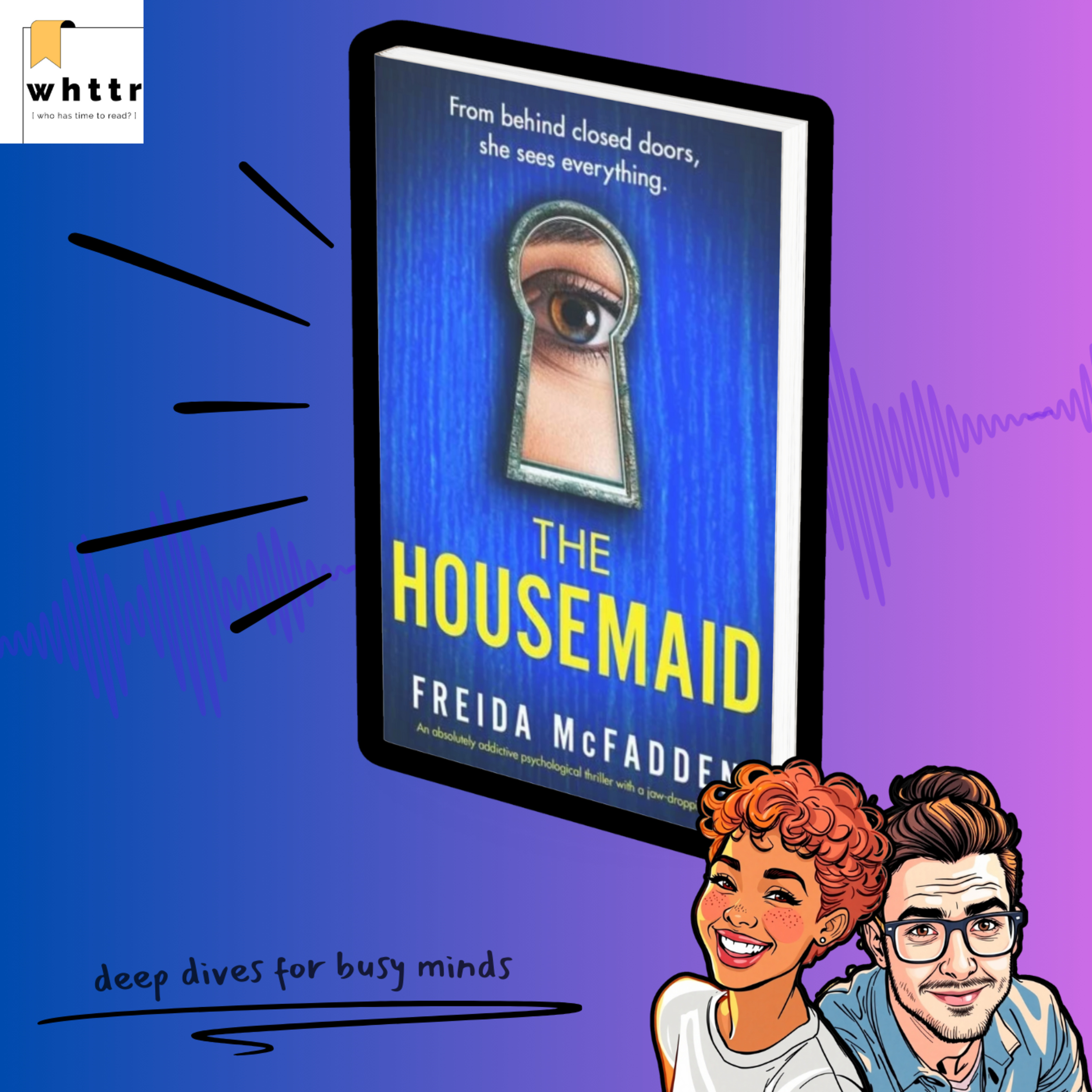 The Housemaid by Freida McFadden [BOOK DISCUSSION & SUMMARY] episode artwork