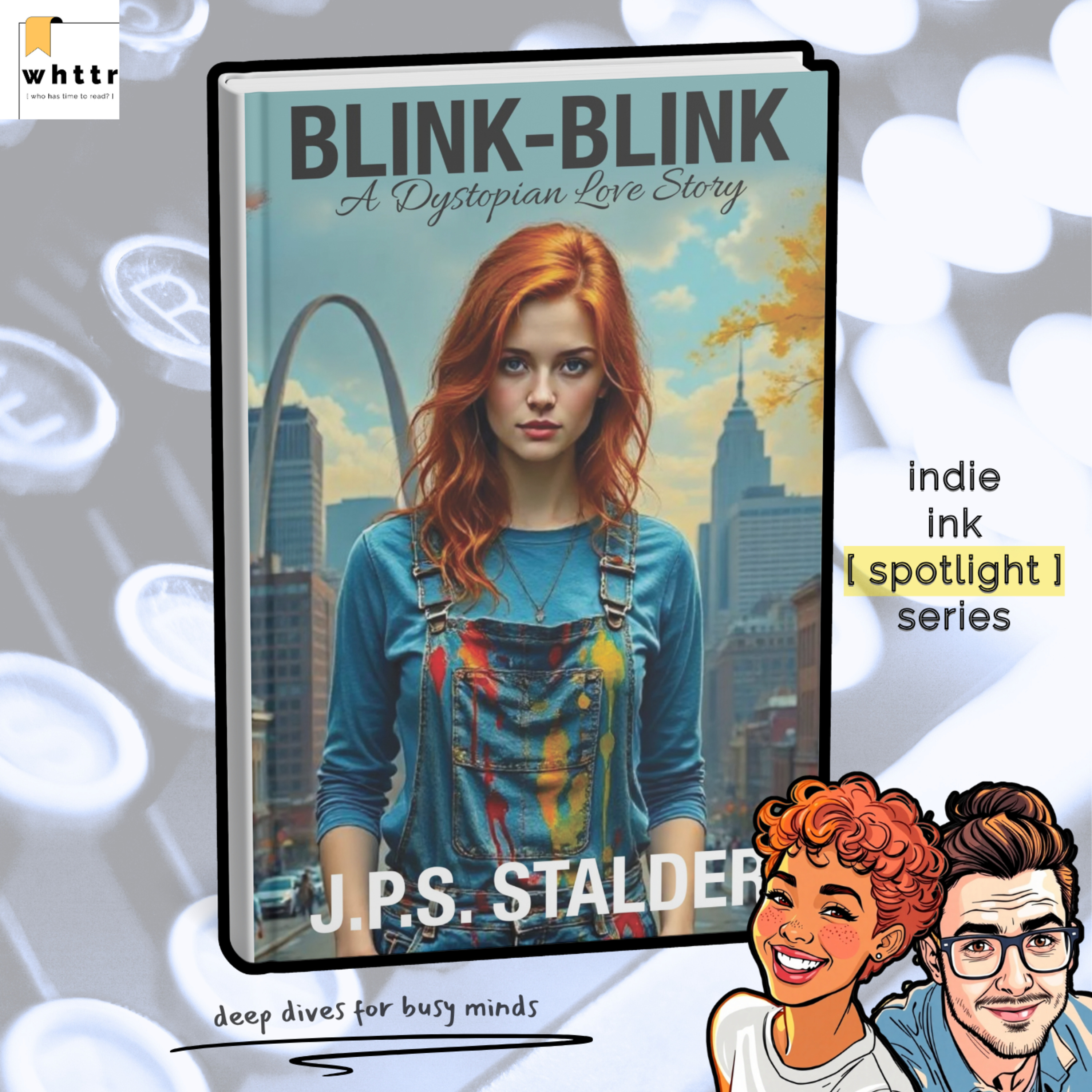 BLINK-BLINK by J.P.S. Stalder | Art, Resistance & Love in a Dystopian World [Book Discussion] episode artwork