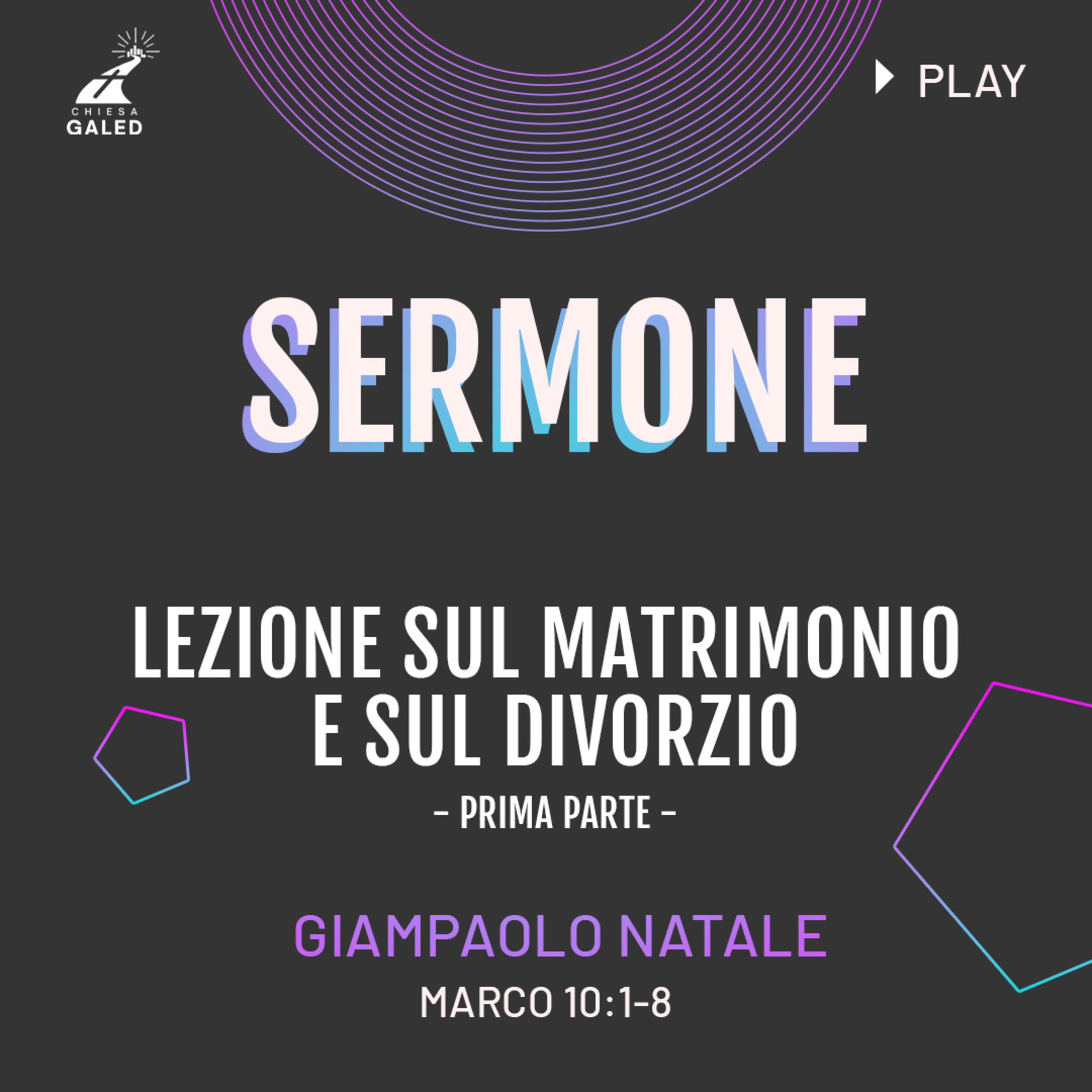 Lezione sul Matrimonio e sul Divorzio (1/2) episode artwork