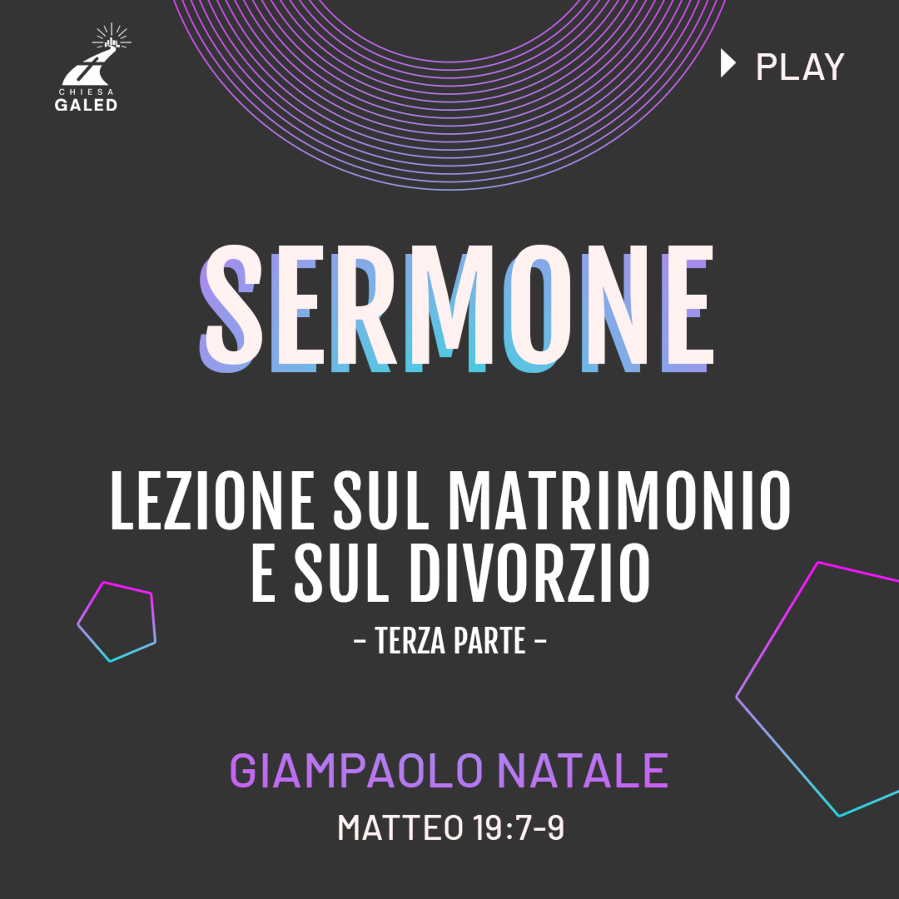 Lezione sul Matrimonio e sul Divorzio (3/3) episode artwork