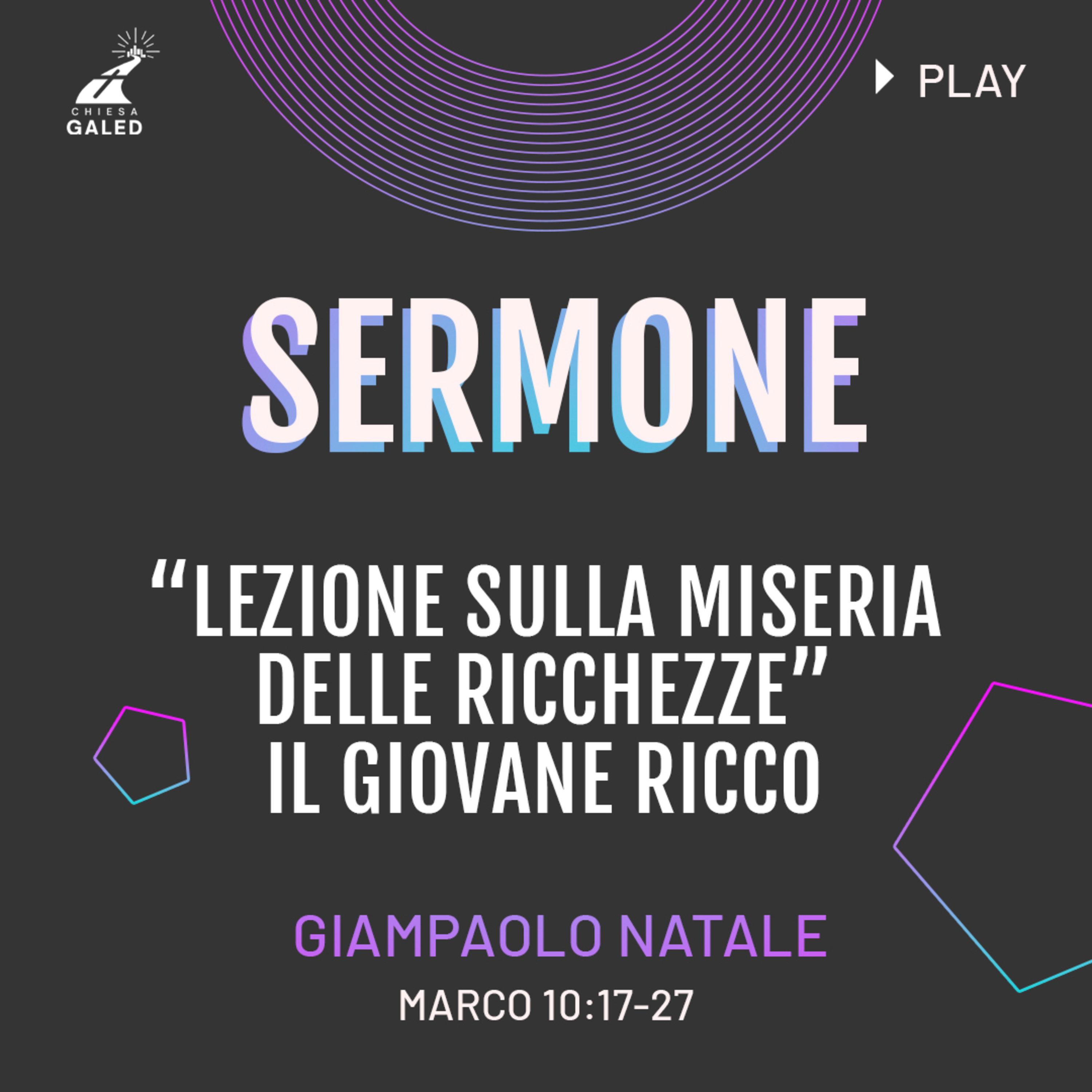 "Lezione sulla Miseria delle ricchezze" Il Giovane Ricco episode artwork