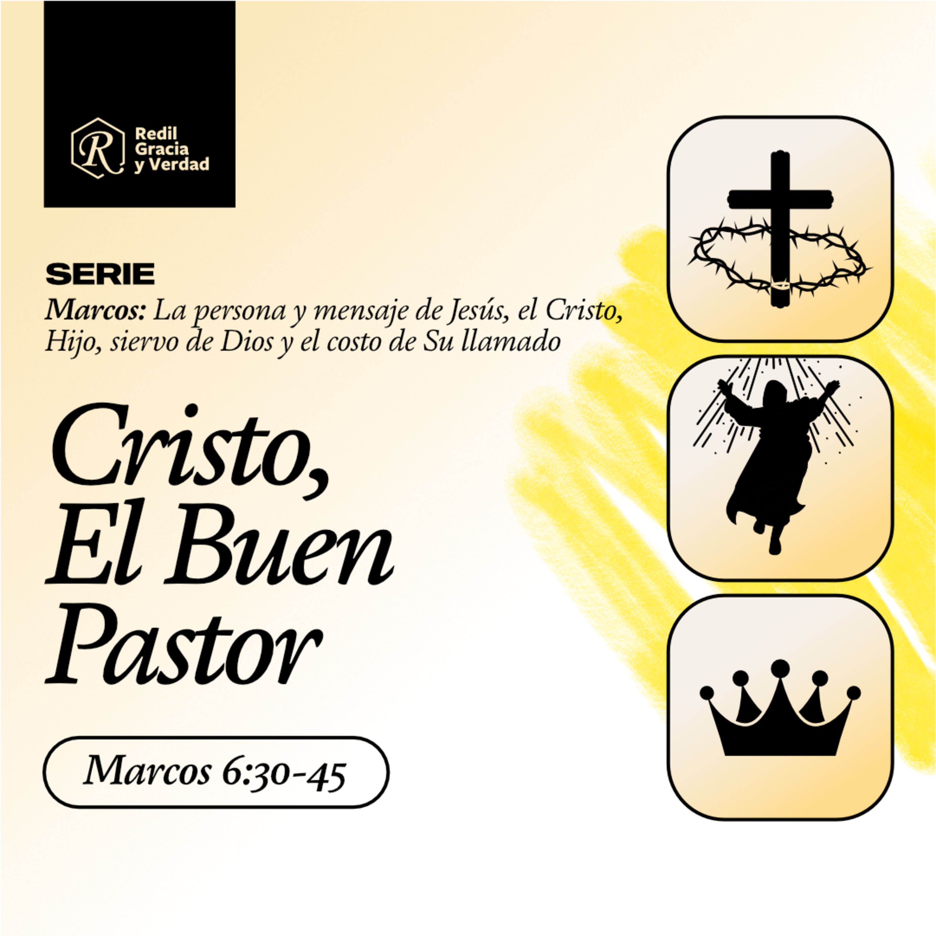 Cristo, El Buen Pastor. Marcos 6:30-45 episode artwork