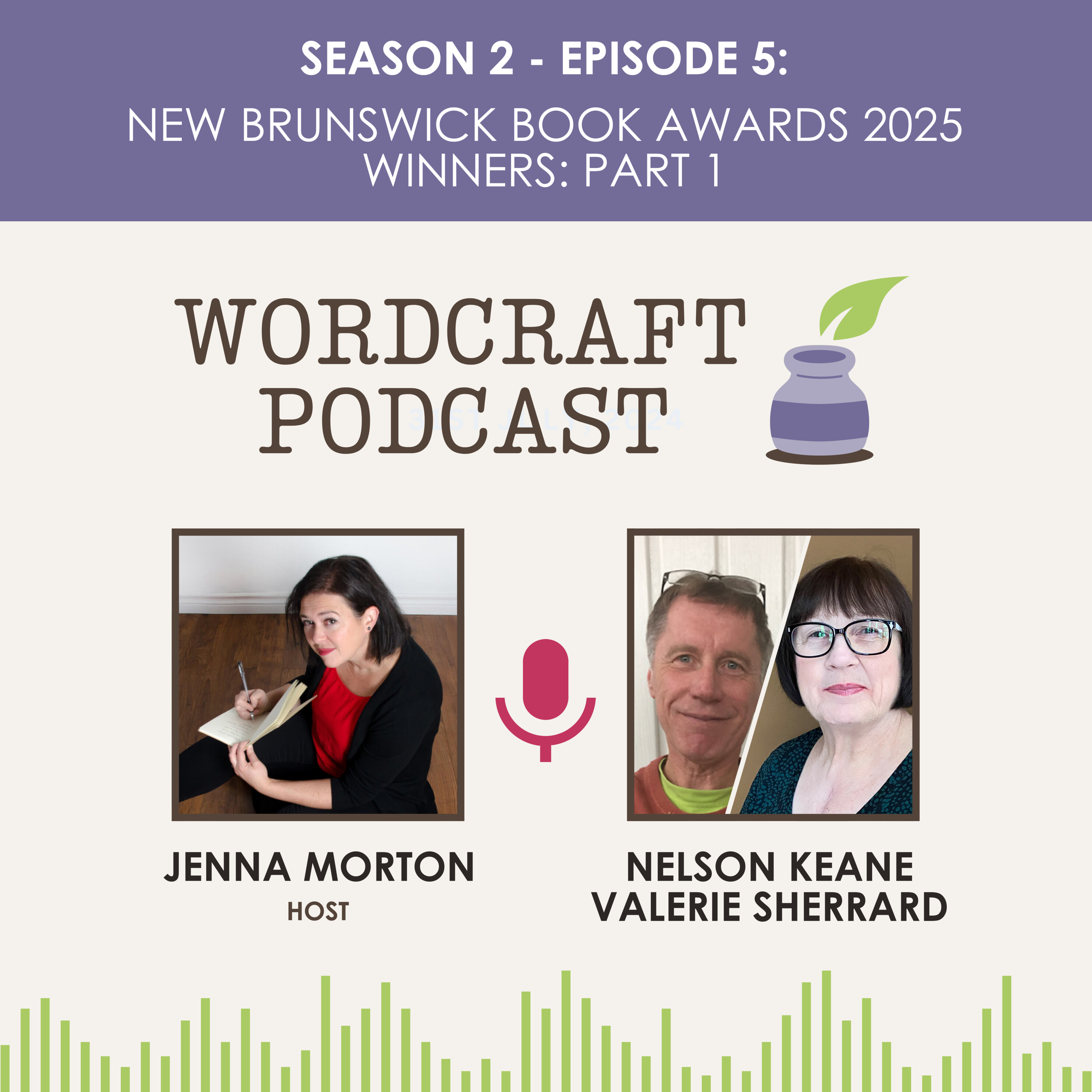  New Brunswick Book Award 2025 Winners Pt 1 episode artwork