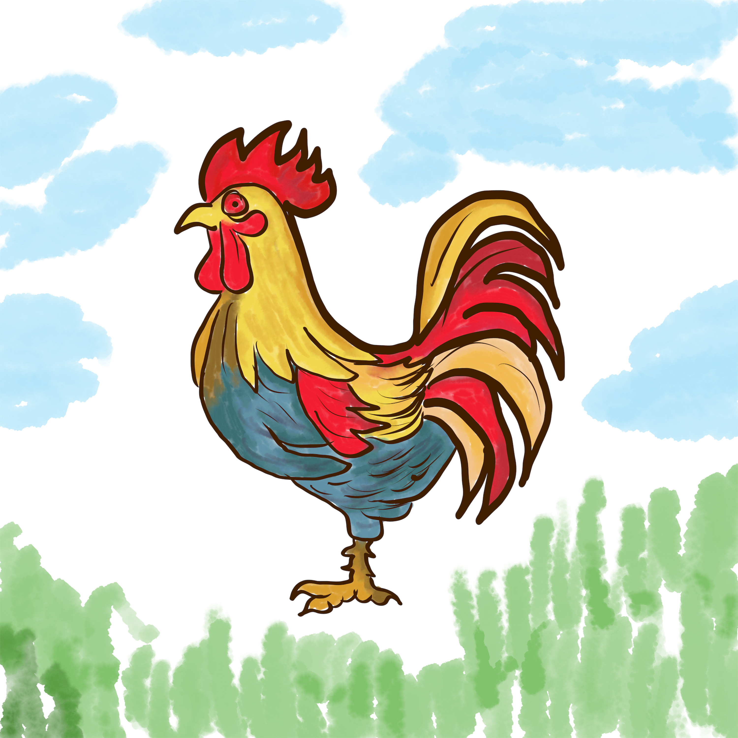Le favole della buonanotte: il gallo Momo