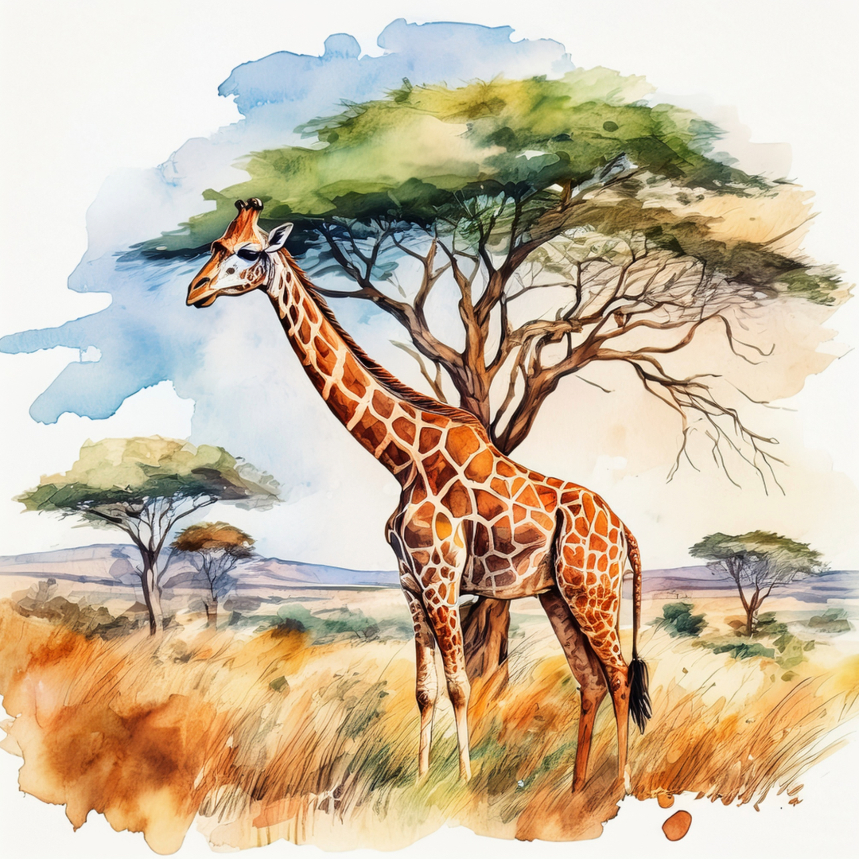Buonanotte dalla savana: la giraffa Giffi