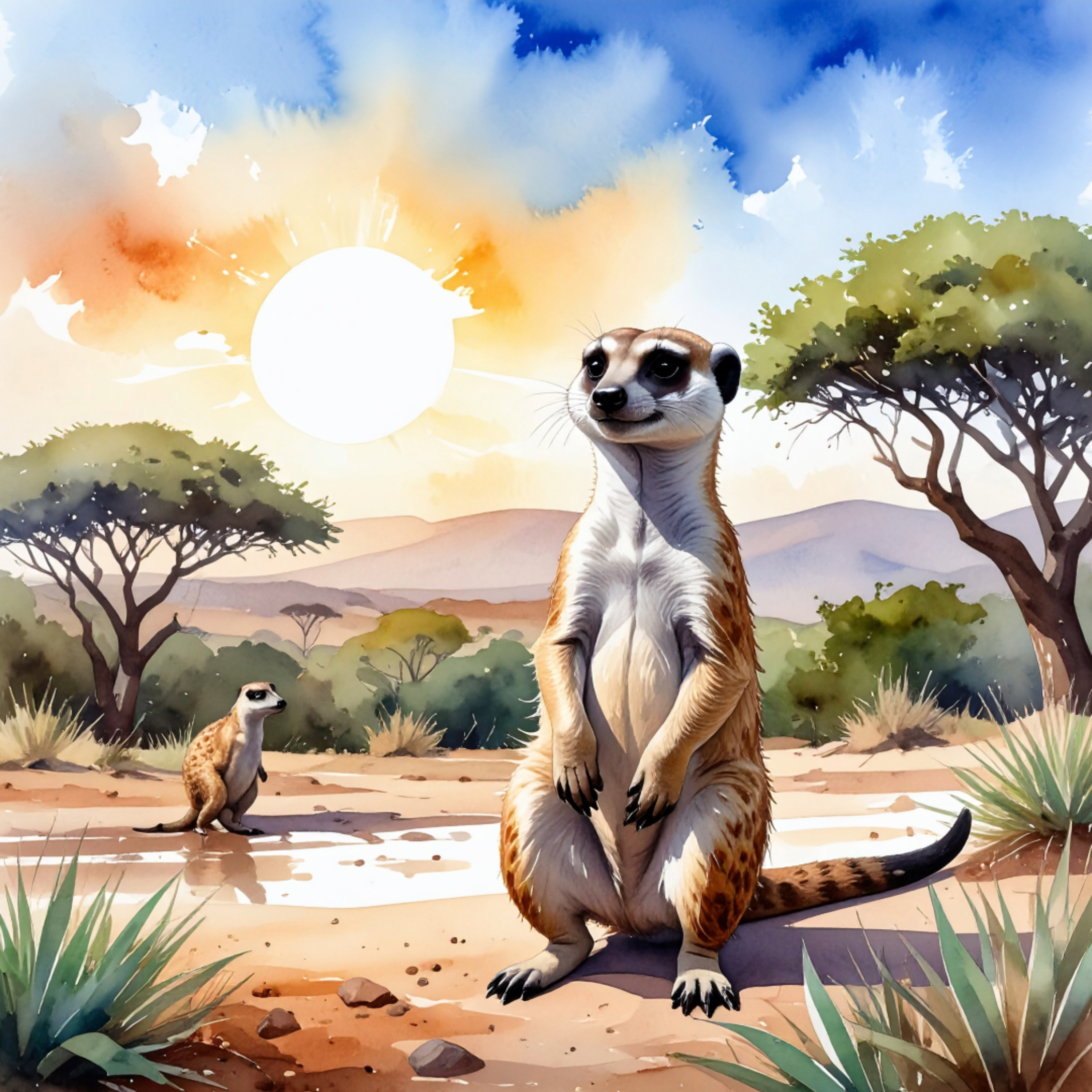 Buonanotte dalla savana: il suricato Kato