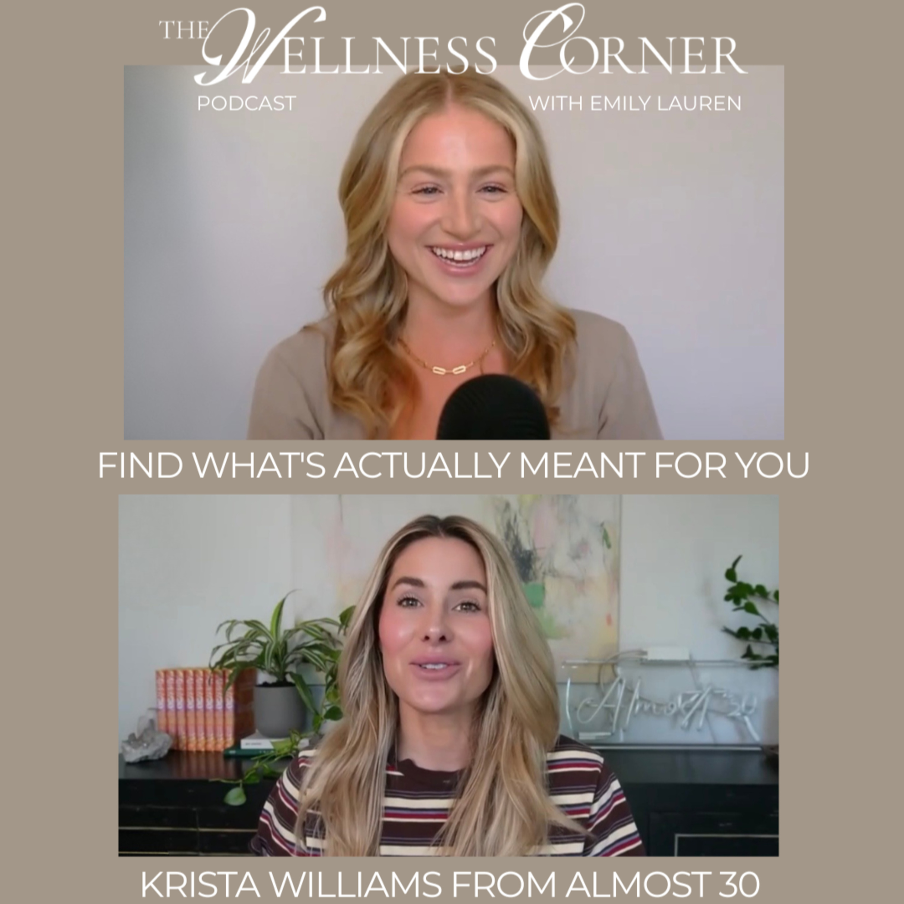 How to Stop Rushing Through Life & Start Trusting Yourself with Krista Williams from Almost 30 episode artwork