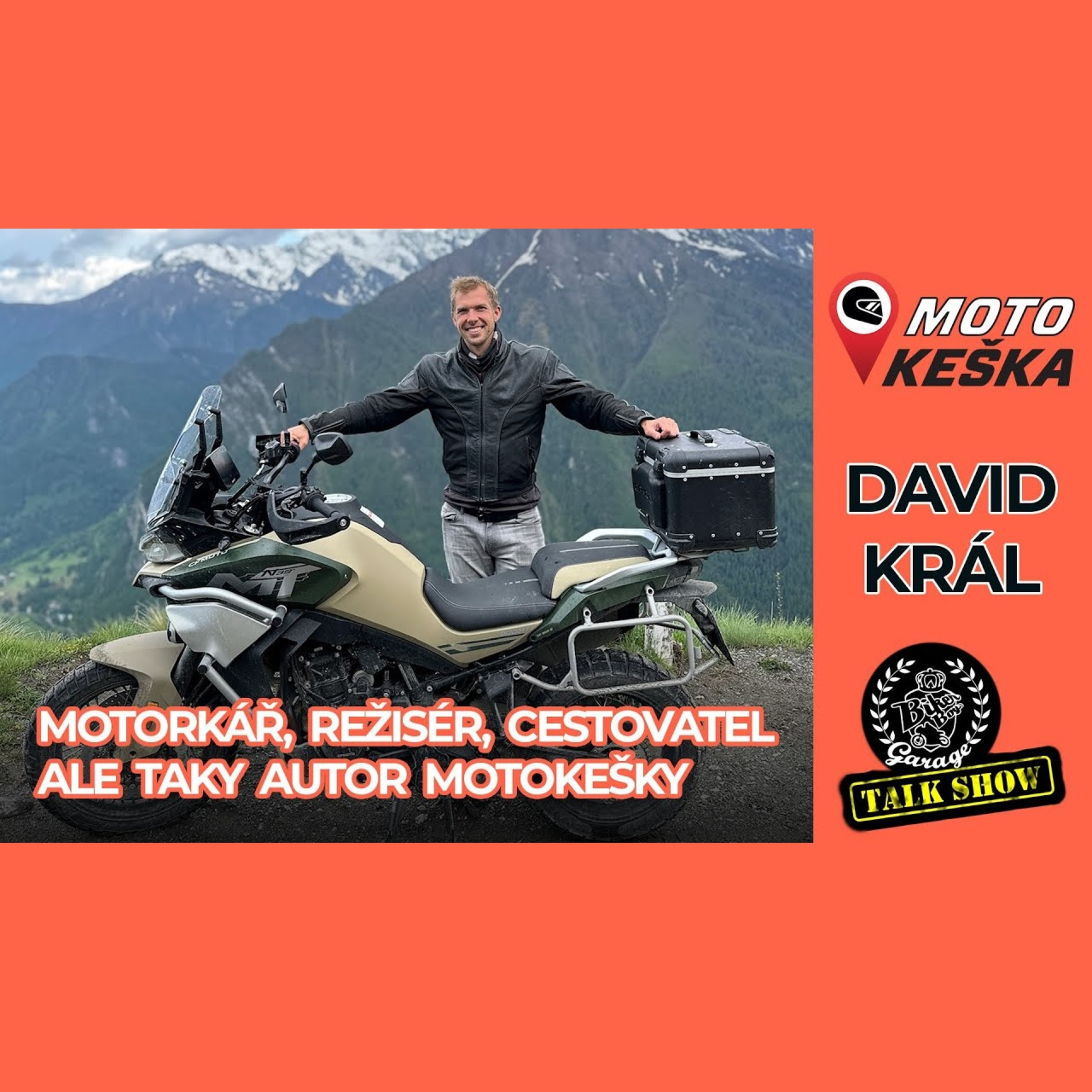 #08 David Král - Motorkář, cestovatel, režisér a autor projektu Motokeška! episode artwork