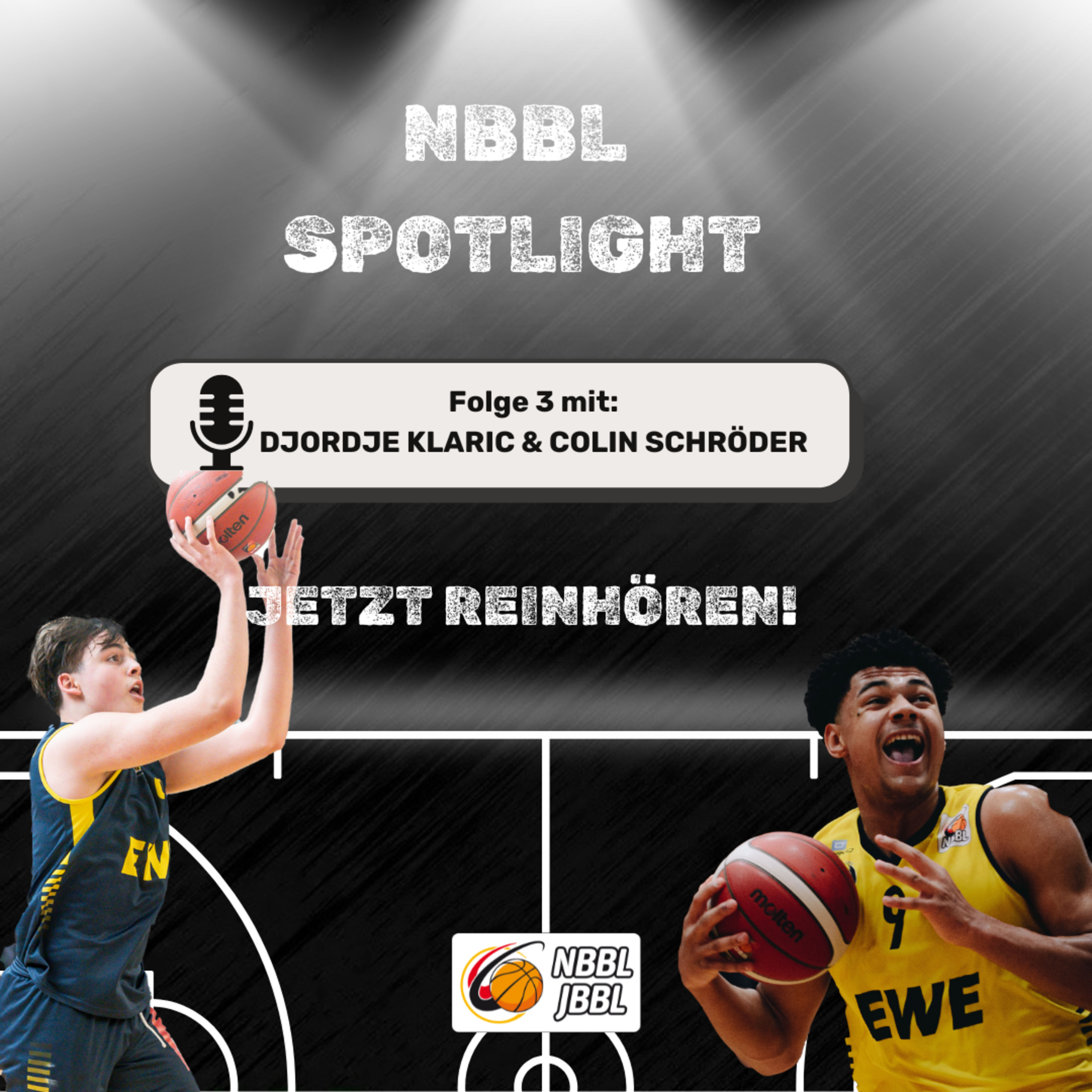 #3 NBBL Spotlight mit Colin Schröder und Djordje Klaric von den EWE Baskets Oldenburg episode artwork