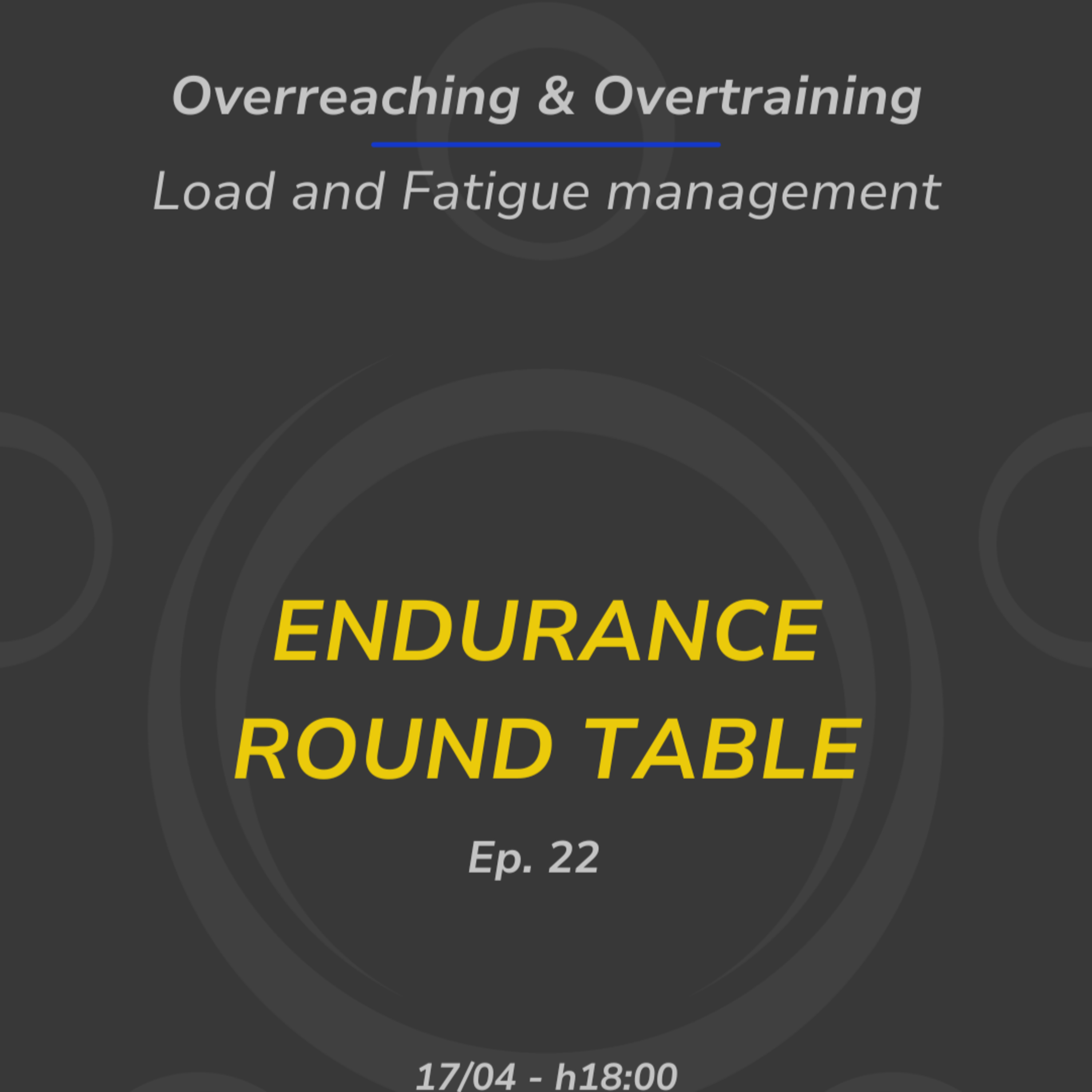 ERT #22 - Overreaching & Overtraining: Load and Fatigue management (w/ Filippo Falchetti) episode artwork
