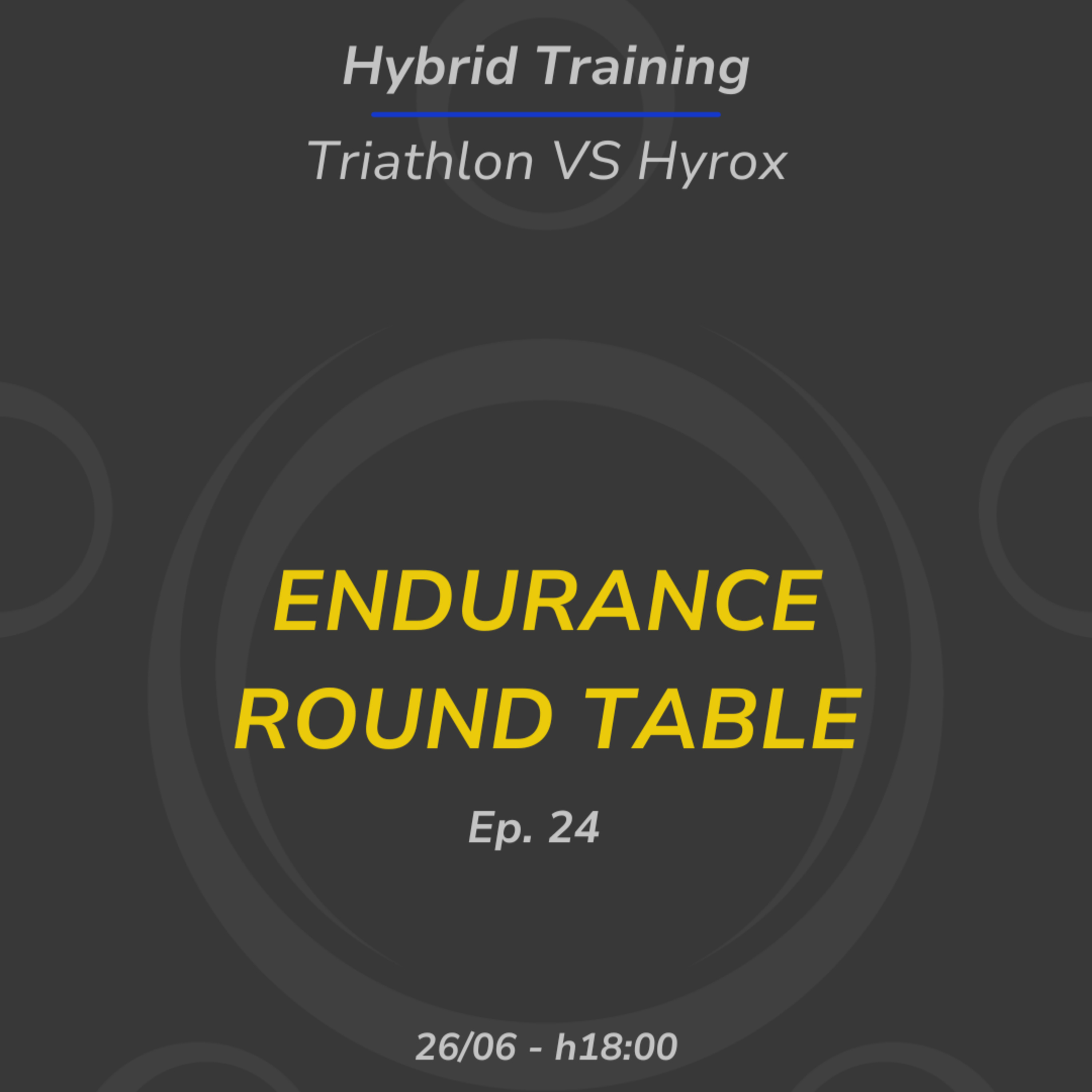 ERT #24 - Hybrid Training: Hyrox VS Triathlon (w/ Giovanni Benzon) episode artwork