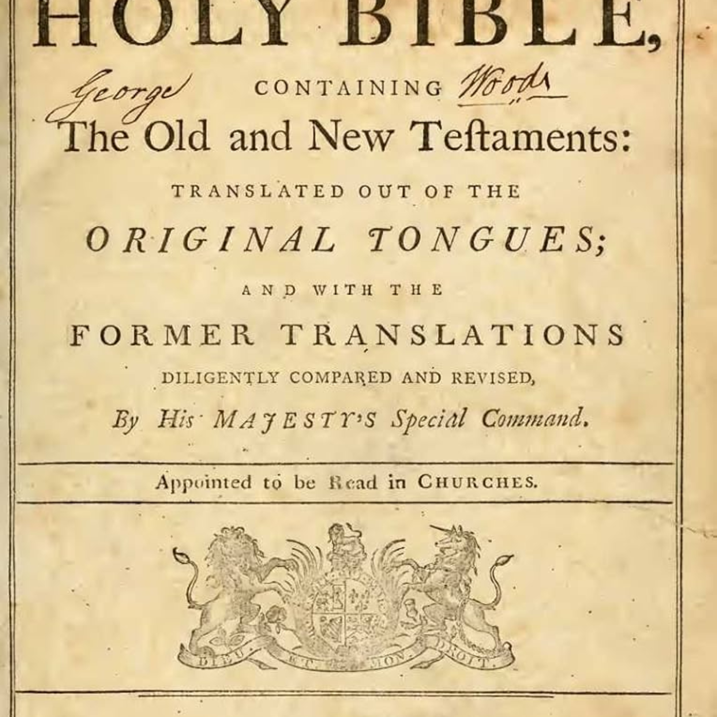 King James Testimony