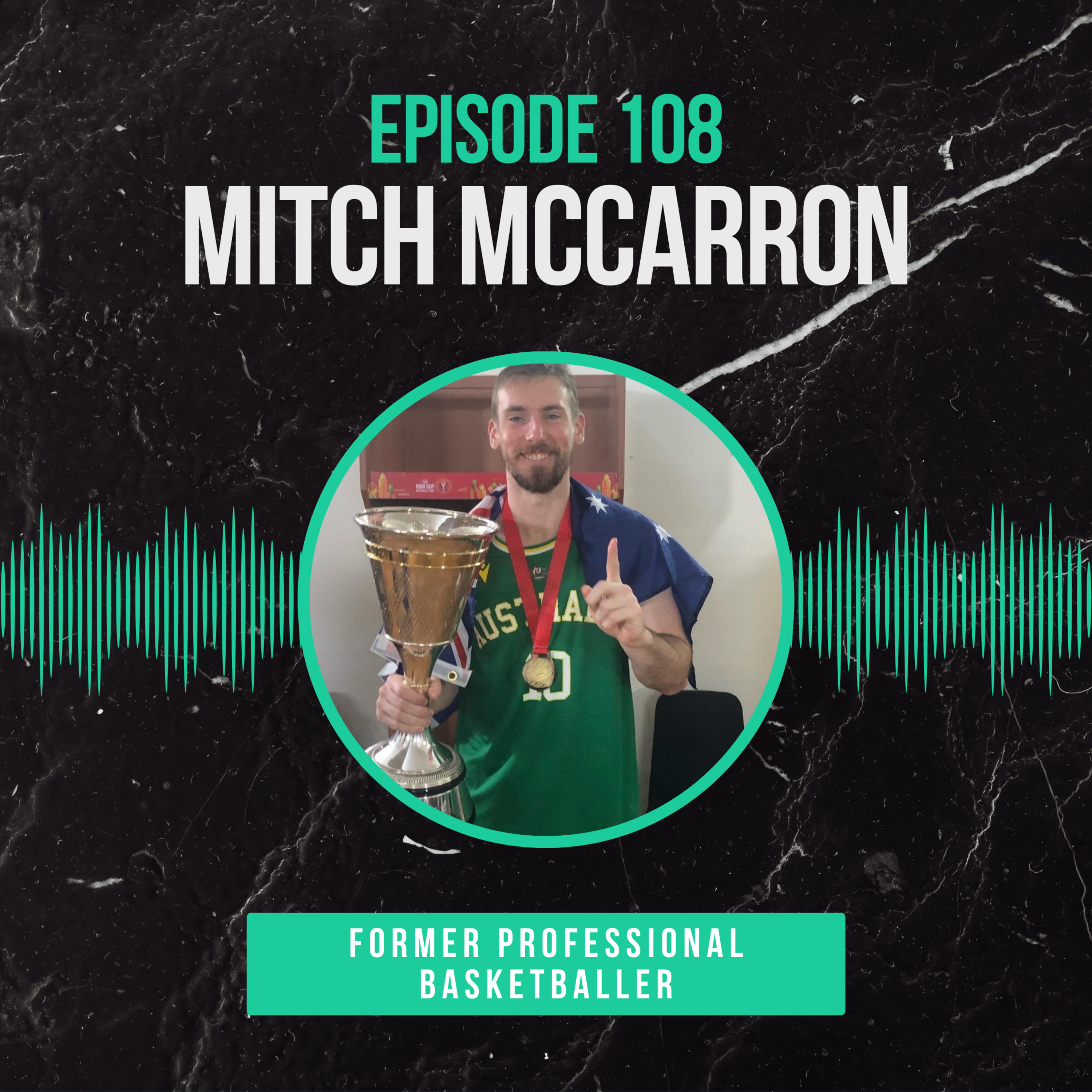  Episode 108: (Basketball) Mitch McCarron: From Pro Athlete to Purpose episode artwork
