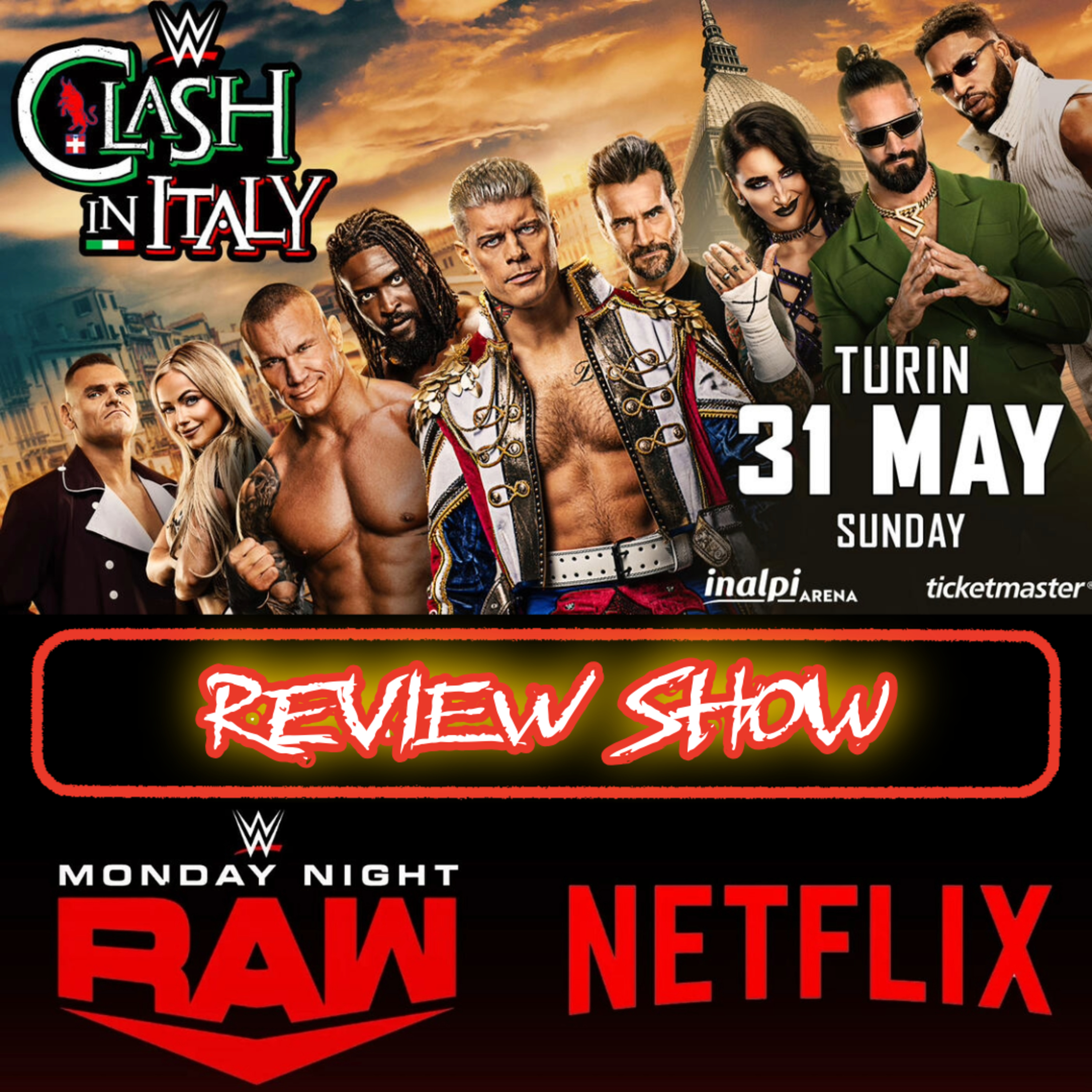 Reviews | AAA, Clash in Italy & Raw  episode artwork