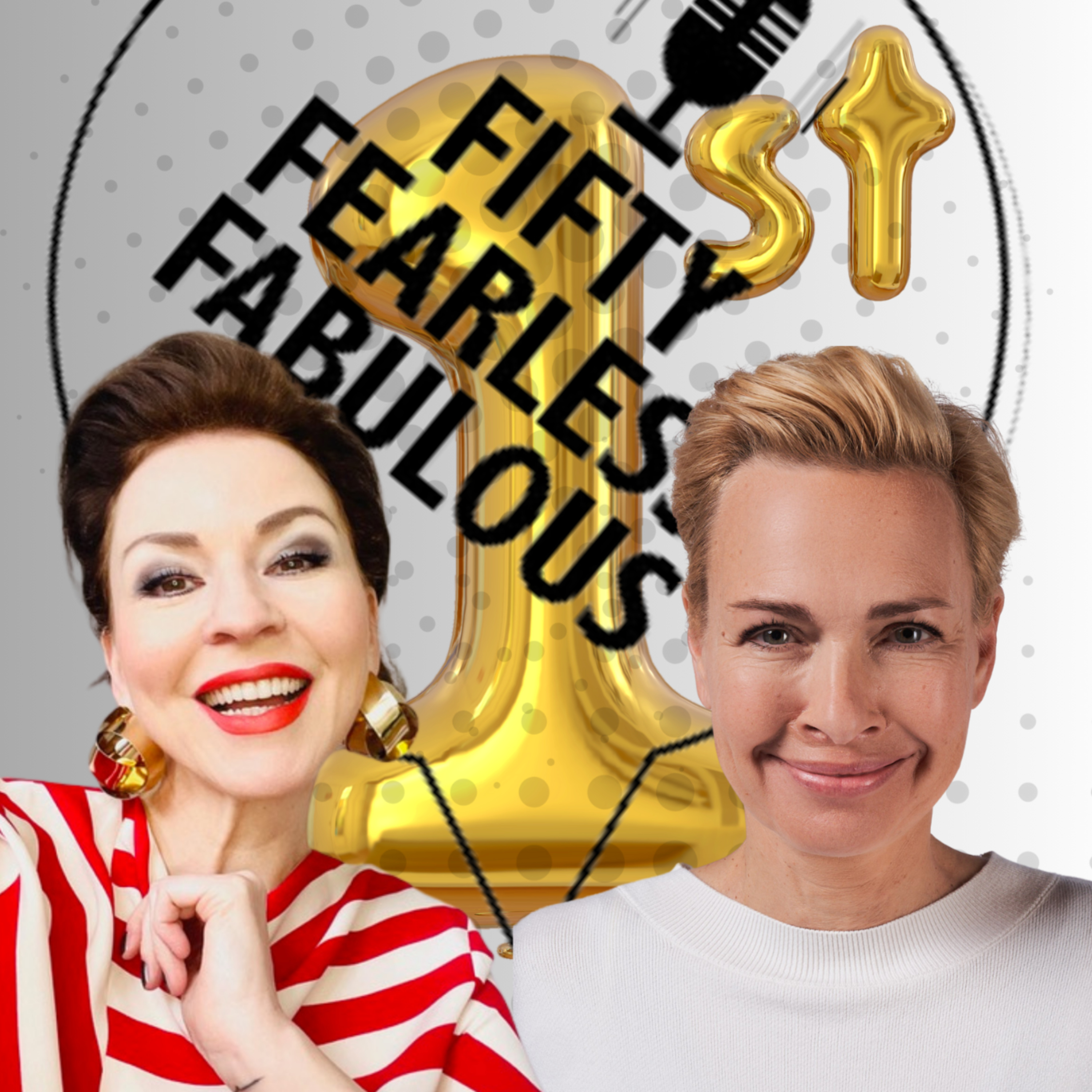 #45 🥳 1 Jahr Fifty Fearless Fabulous: Ein Jahr Podcast zwischen Mut, Midlife & Mindfuck.