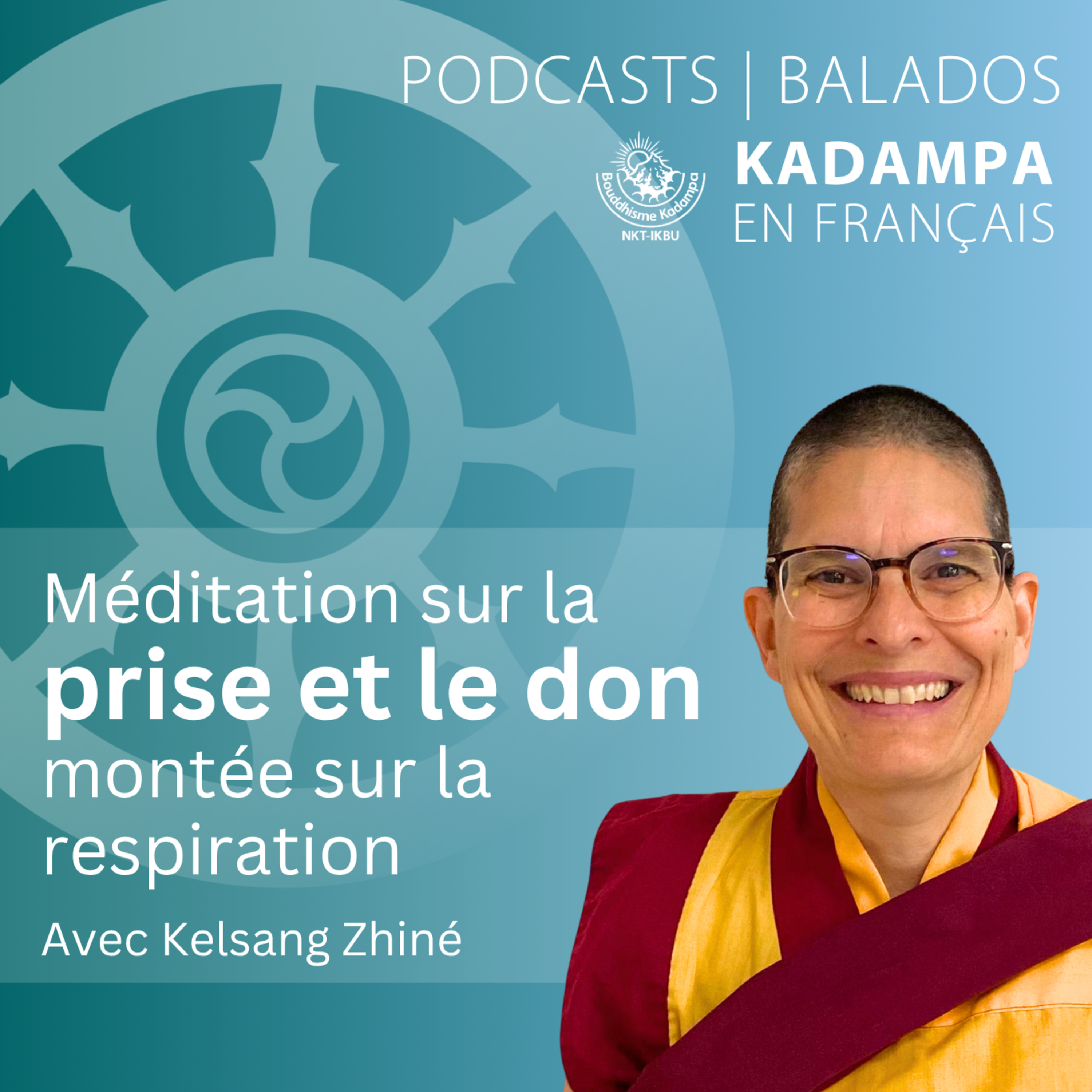 Méditation sur la prise et le don montée sur la respiration