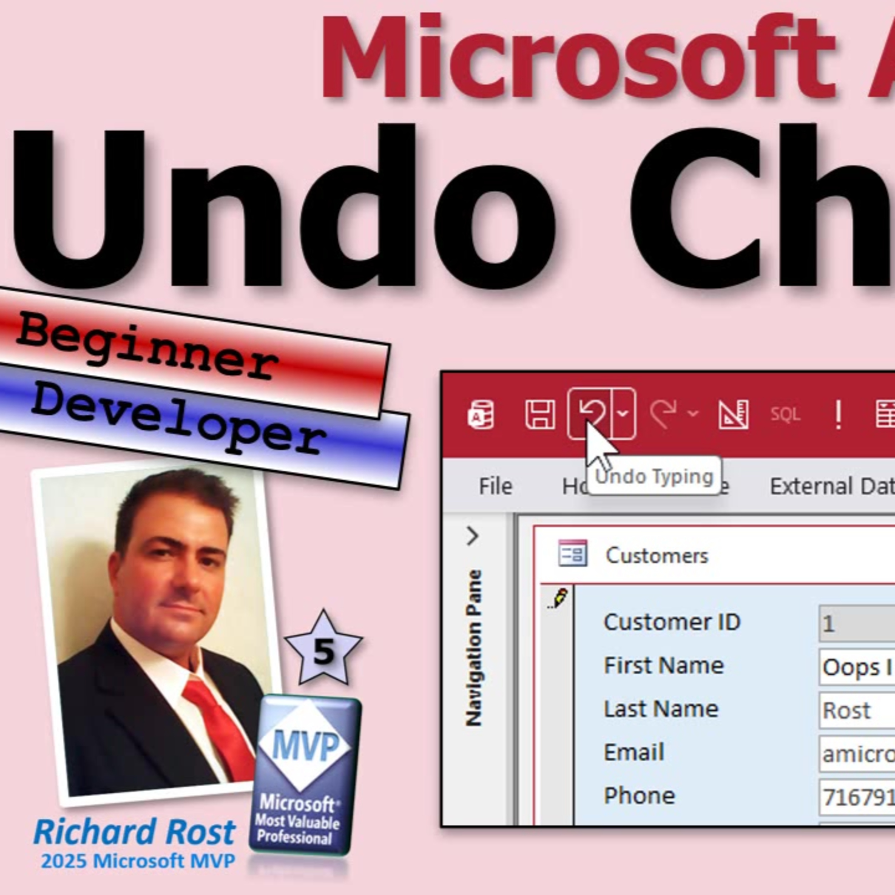 Reversing Data Changes in Microsoft Access: Understanding Undo and Redo episode artwork