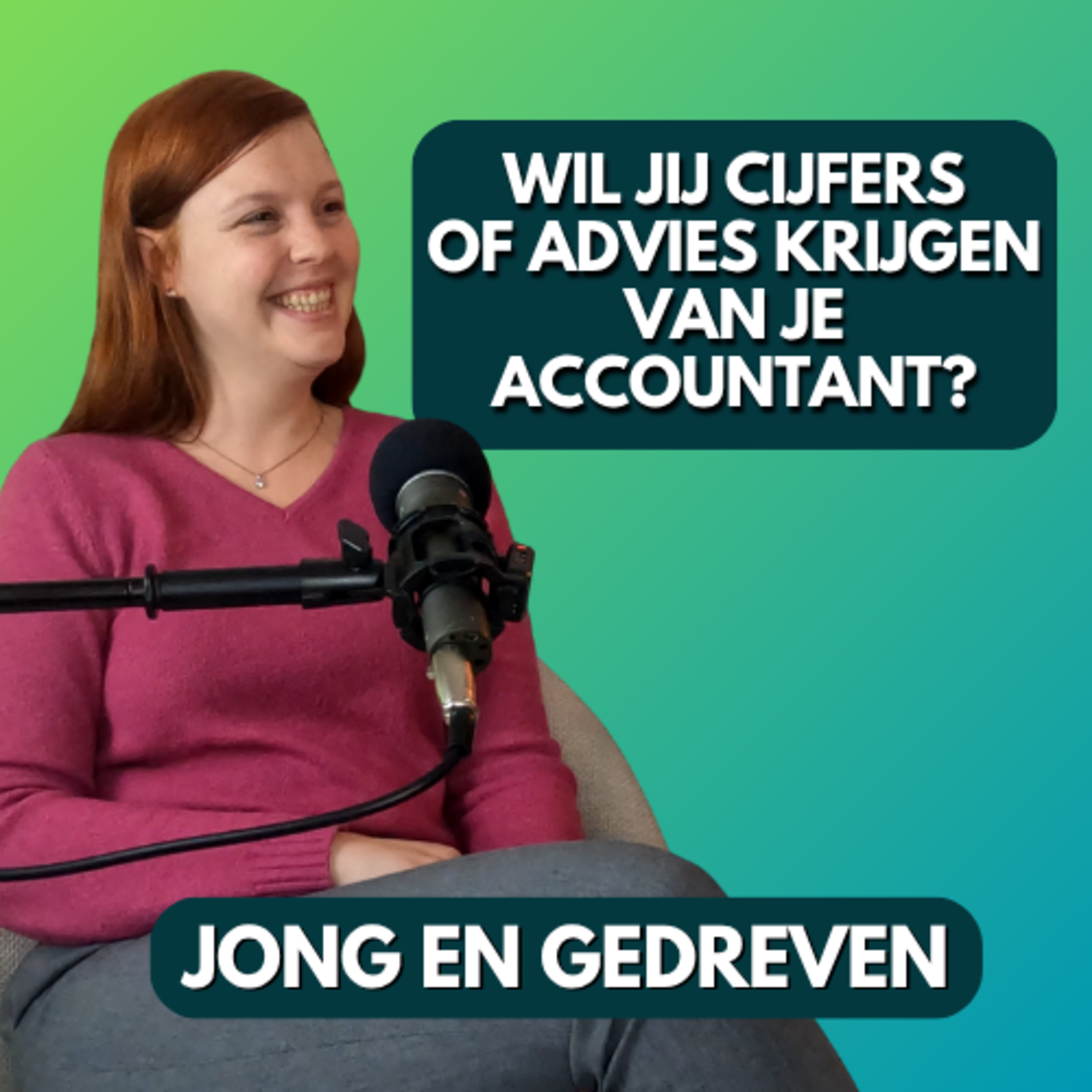 Wil jij cijfers of echt advies van je accountant? | Zo bouwt een accountant haar eigen zaak - Zena de Groot - De Groot accountancy episode artwork