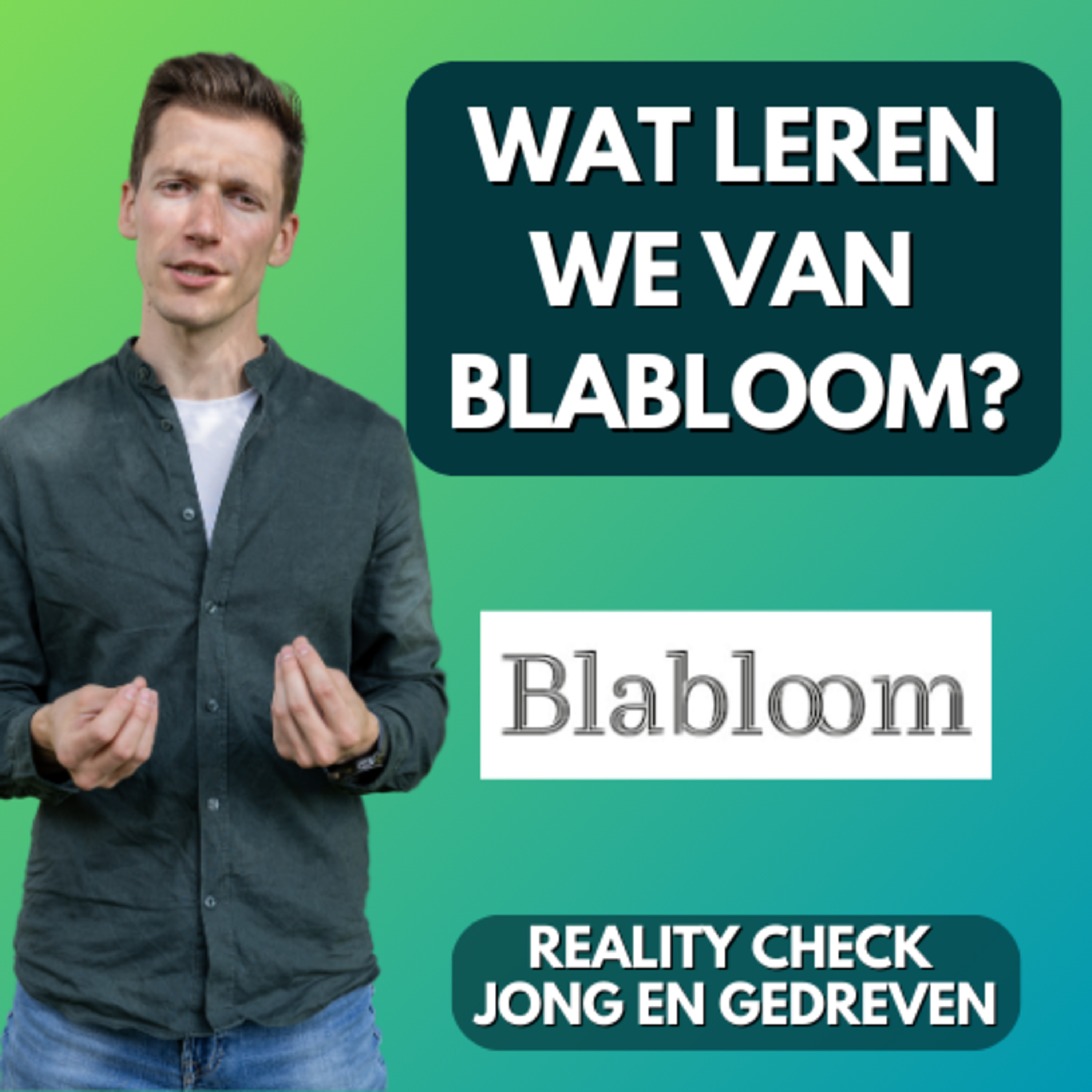 Blabloom's Reality check - Wat kunnen we leren van Blabloom episode artwork