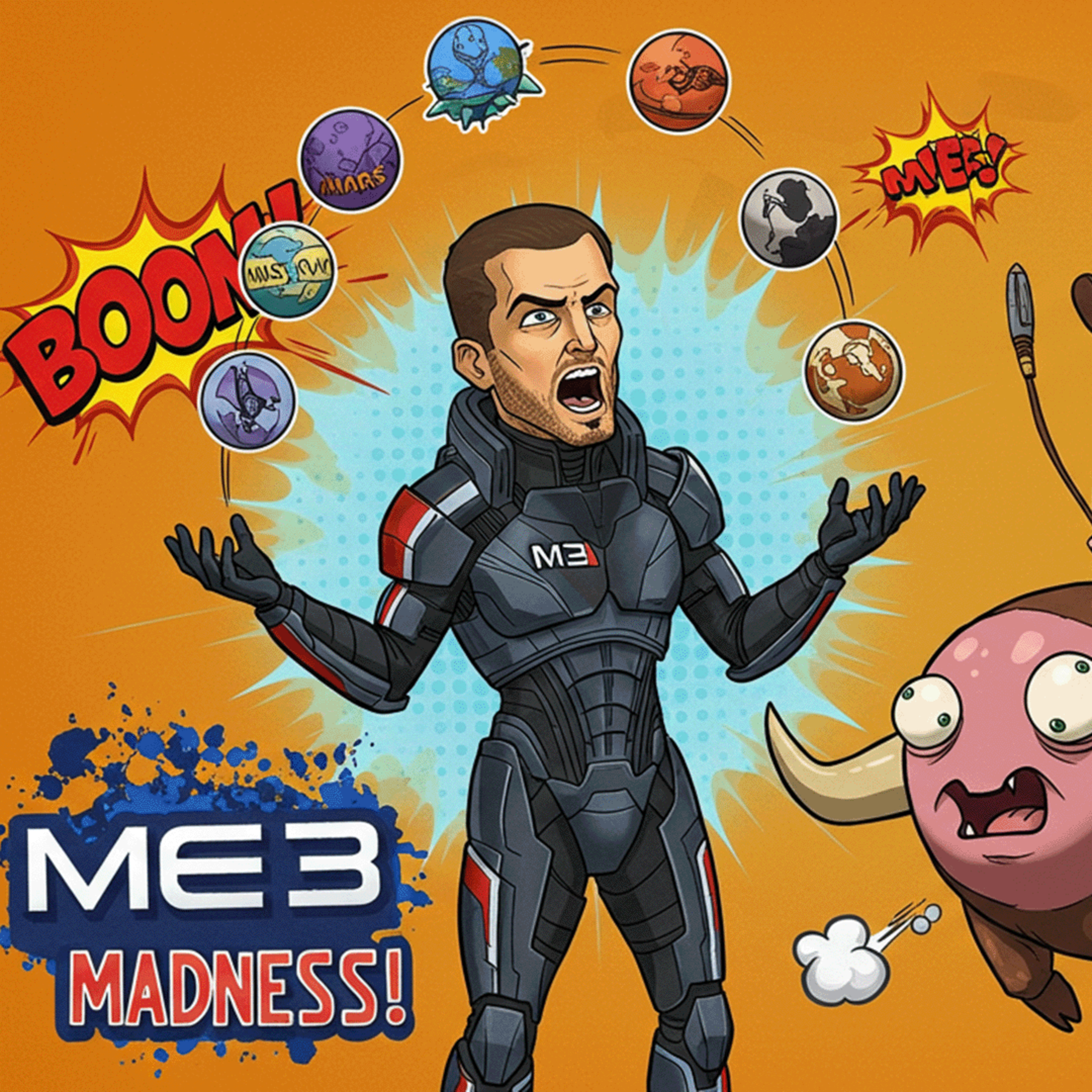 Mass Effect 3: First Missions & Genophage Cure Breakdown | The Whammy Rum Tums episode artwork