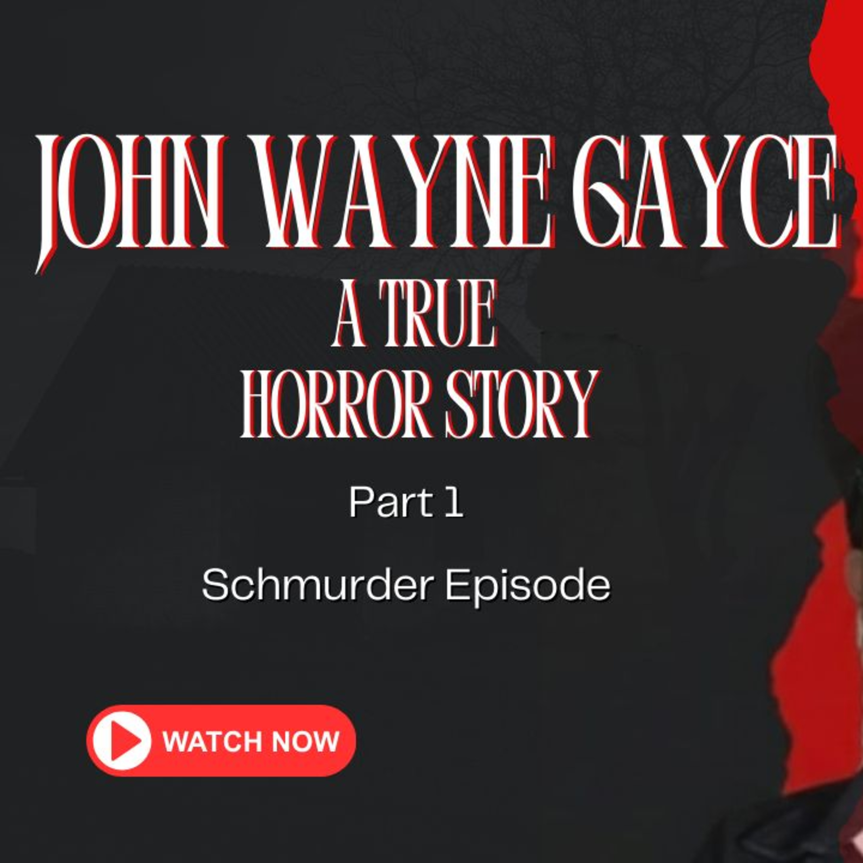 John Wayne Gacy: A True Horror Story pt. 1 Schmurder episode artwork
