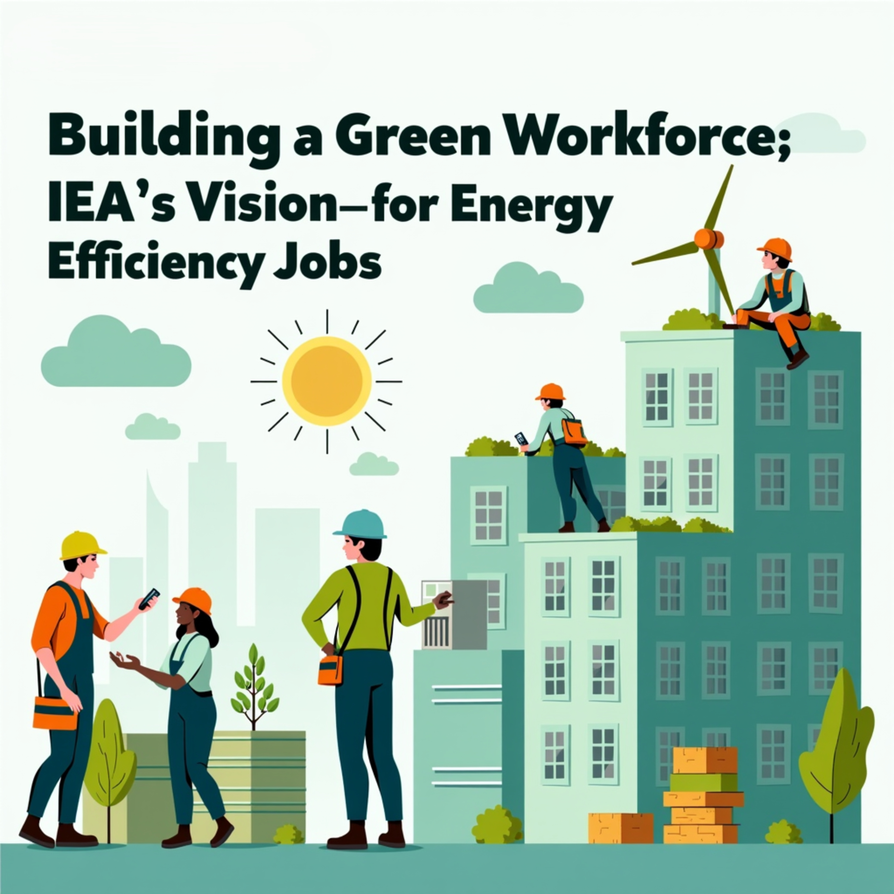 Building a Green Workforce: IEA’s Vision for Energy Efficiency Jobs episode artwork