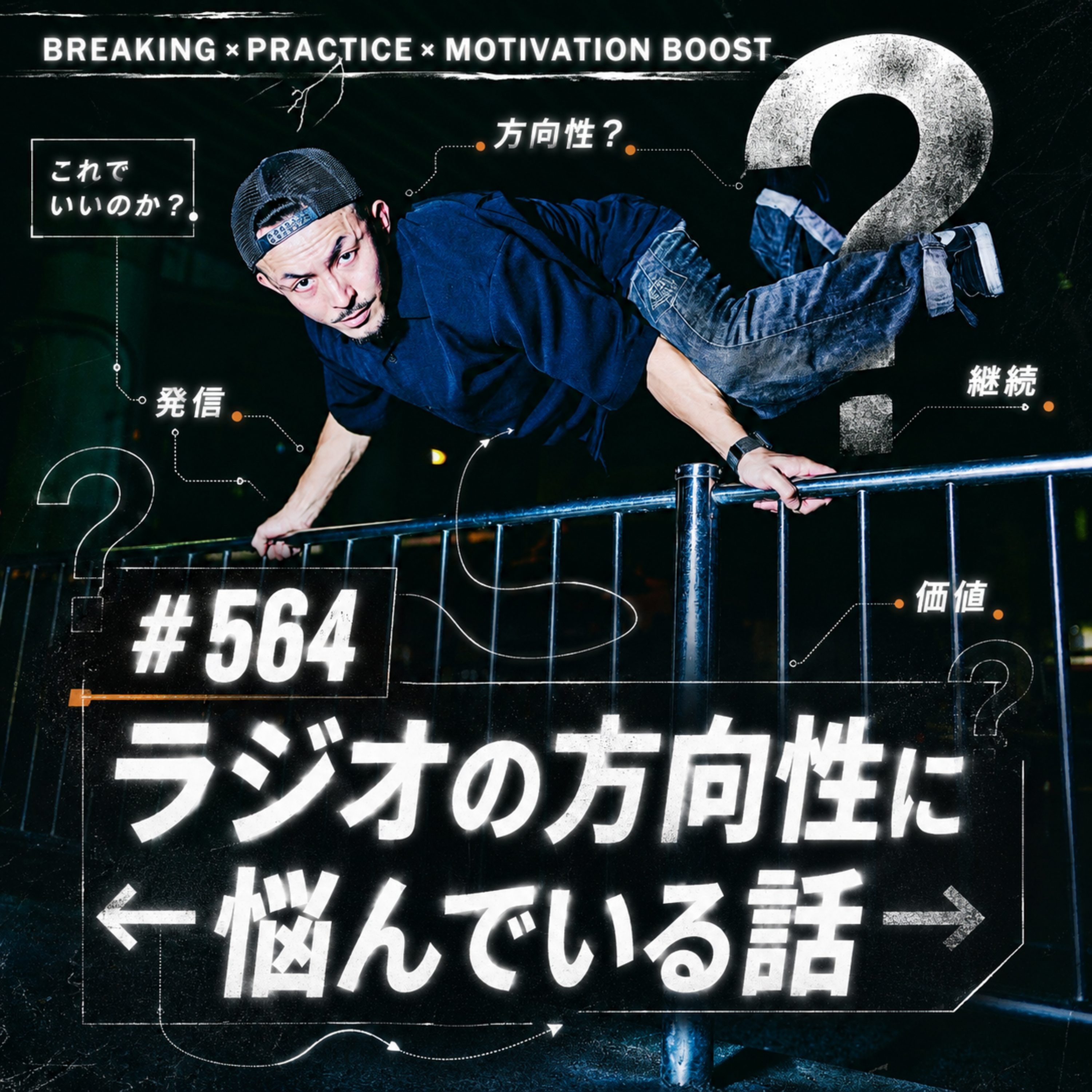 #564 ラジオの方向性に悩んでいる話 episode artwork