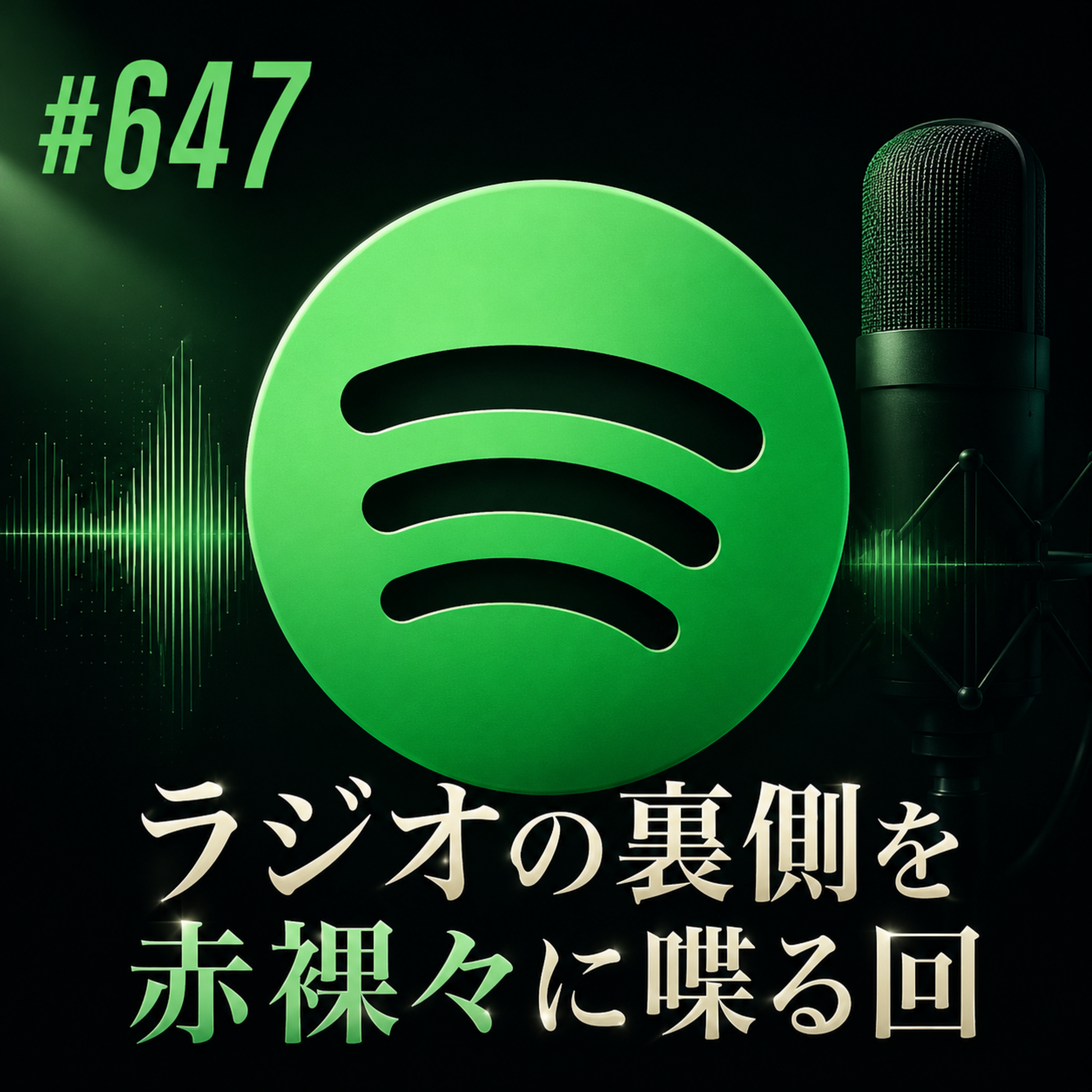 #647 ラジオの裏側を赤裸々に喋る回 episode artwork