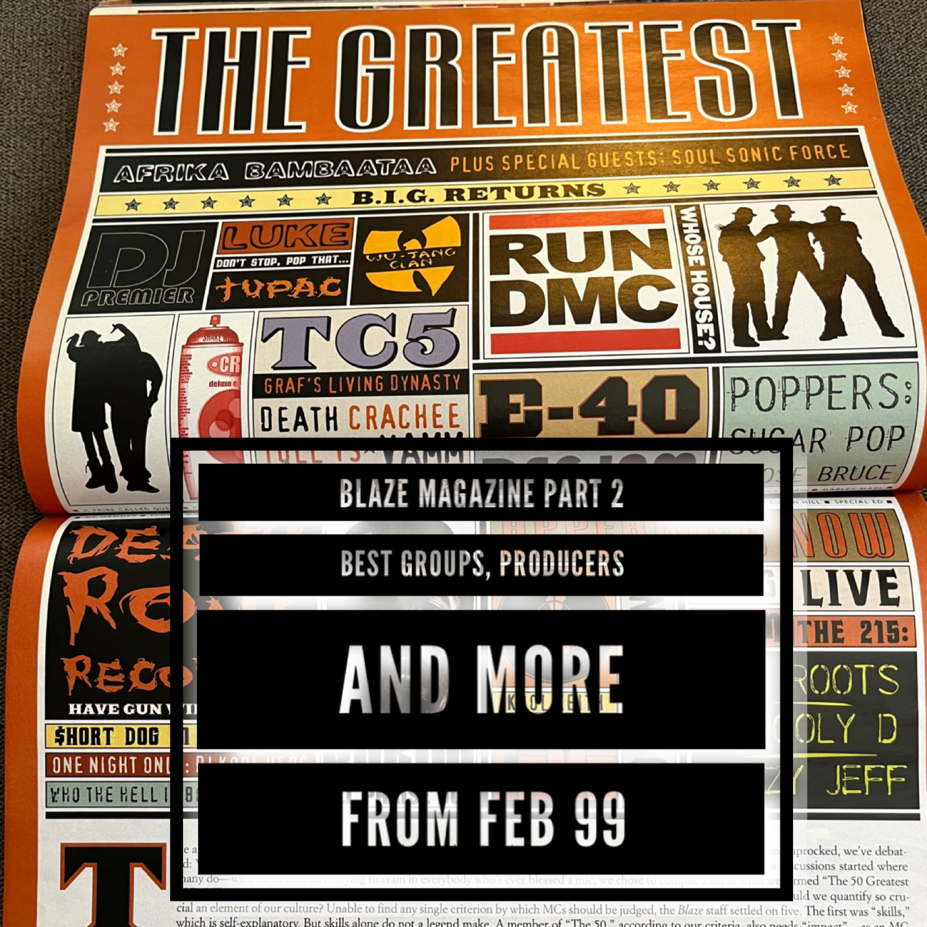 BLAZE Magazine Pt 2: Best Groups, Producers, and More from Feb '99 episode artwork