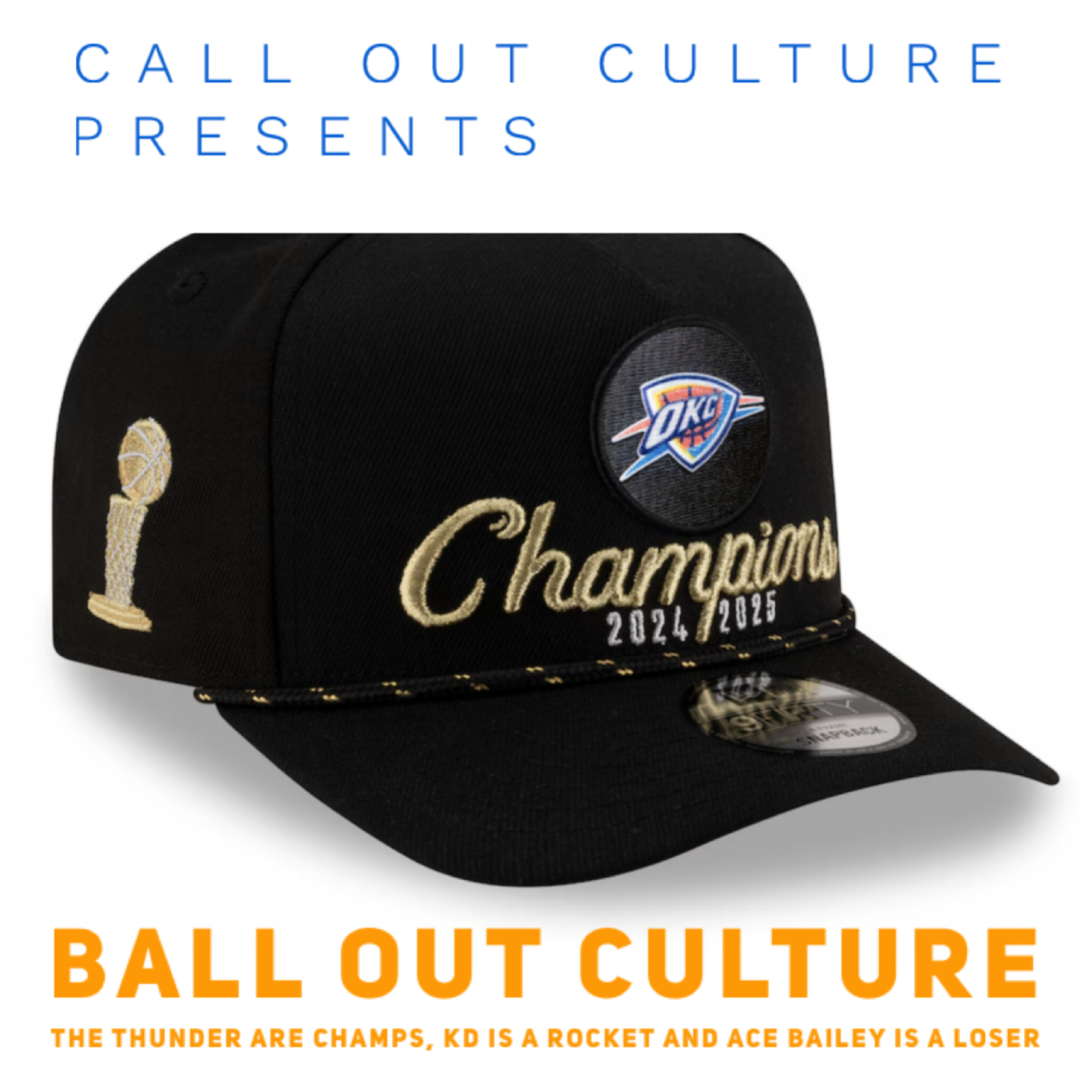 Ball Out Culture: The Thunder are Champs, KD is a Rocket, and Ace Bailey is a Loser episode artwork