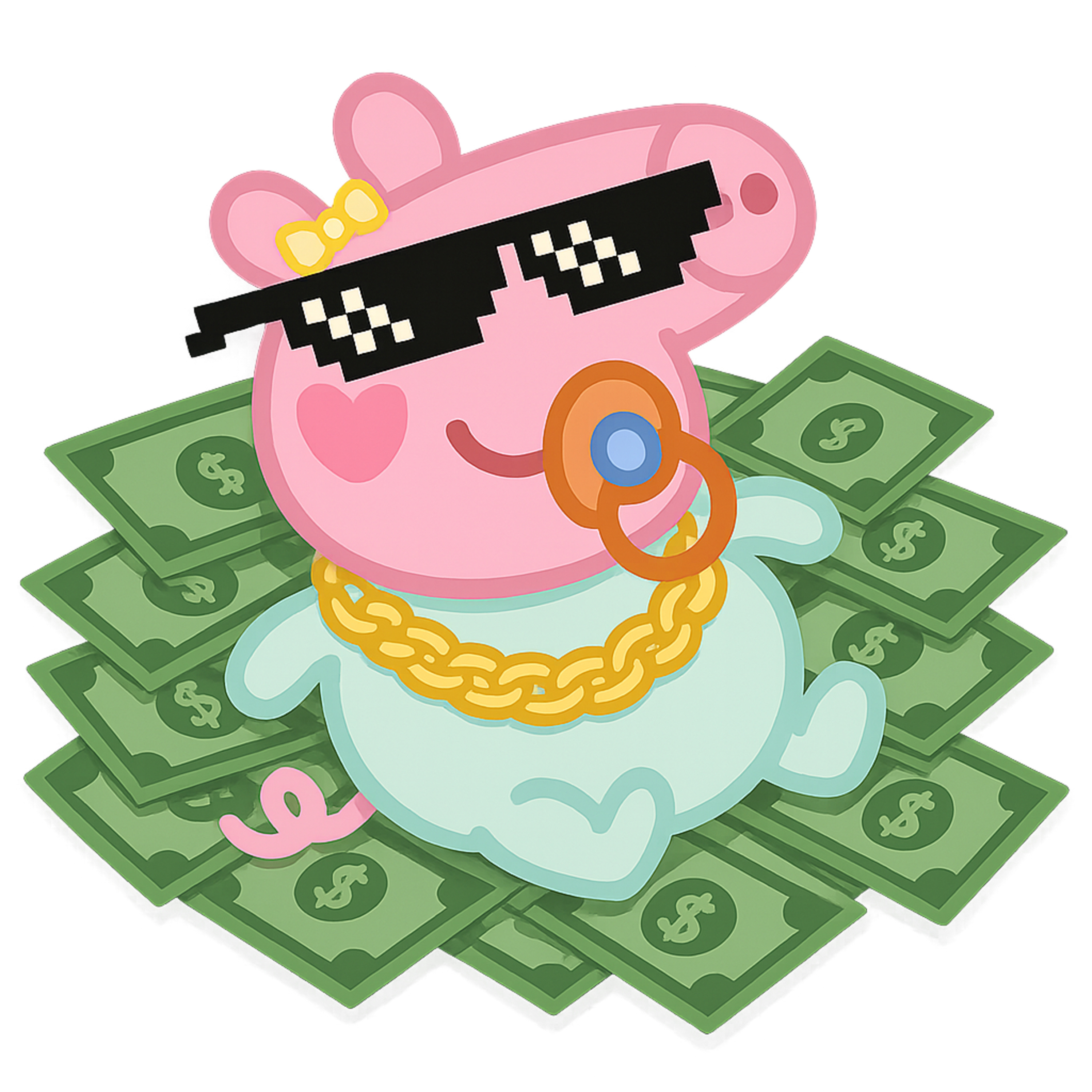 Roast (siostry) Świnki Peppy: narodziny Evie i ciąża Mamy Świnki