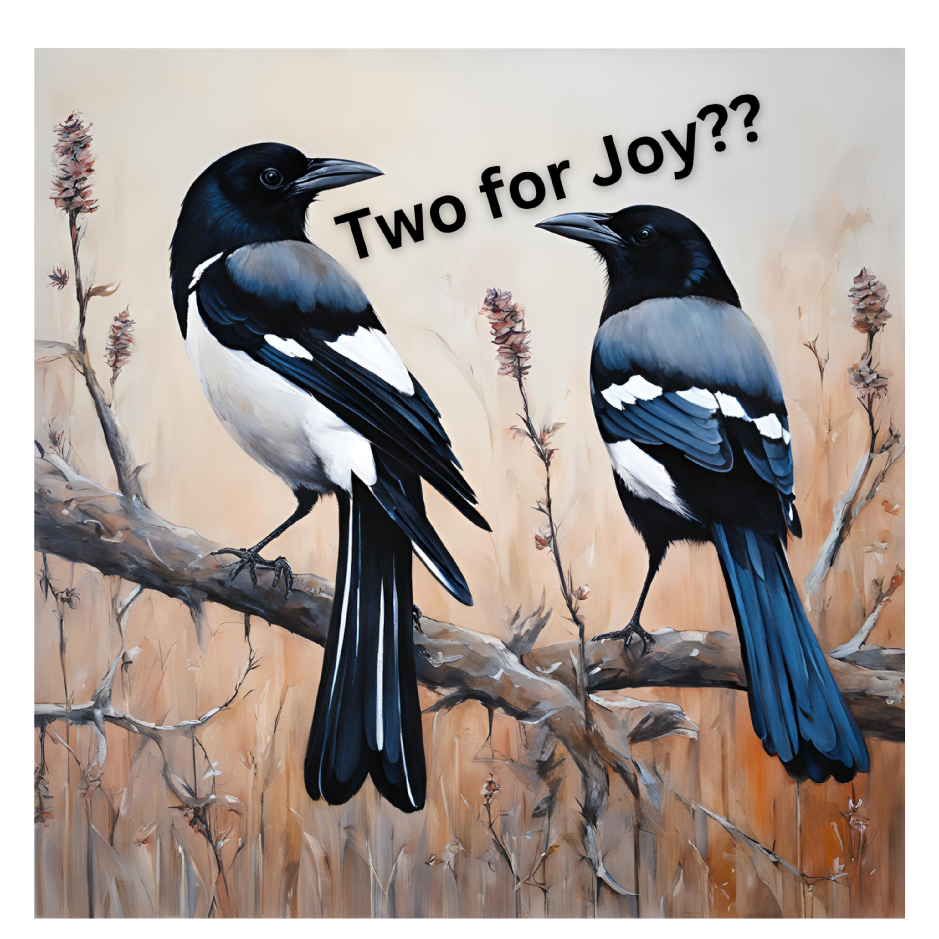 I'm a bit basic with my spirituality...like the magpies episode artwork