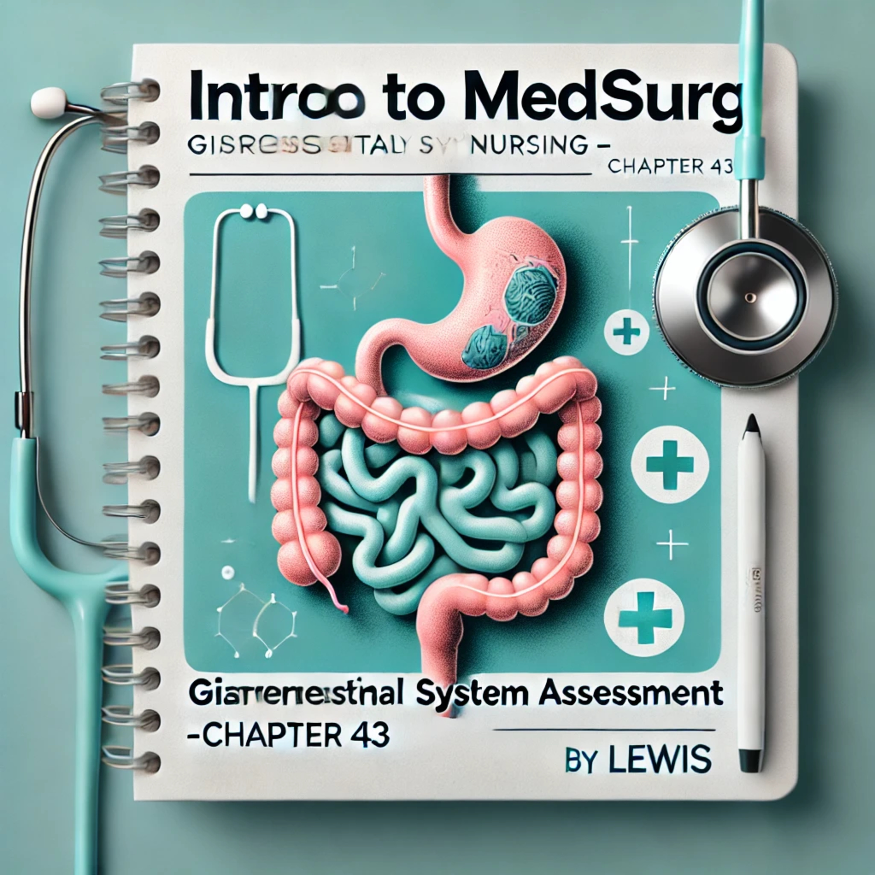 Intro to MedSurg: Gastrointestinal System Assessment - Chapter 43 episode artwork