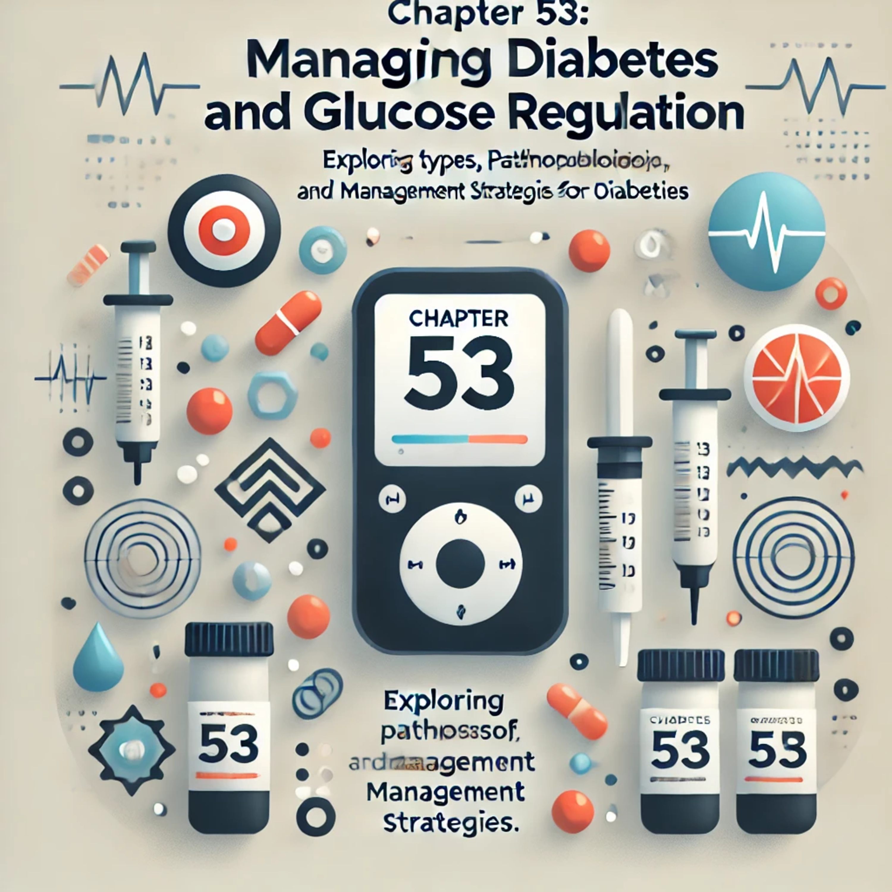 Intro to MedSurg: Managing Diabetes and Glucose Regulation - Chapter 53 episode artwork
