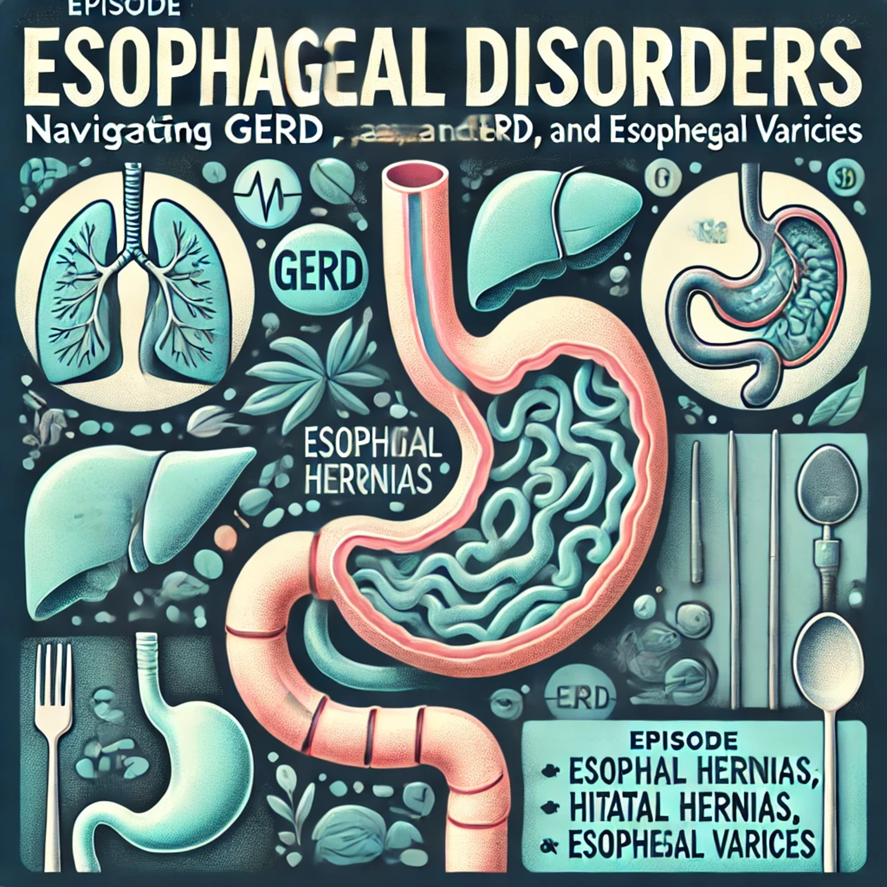 ATI MedSurg Chapter 49 Review: Esophageal Disorders – Navigating GERD, Hiatal Hernias, and Esophageal Varices episode artwork