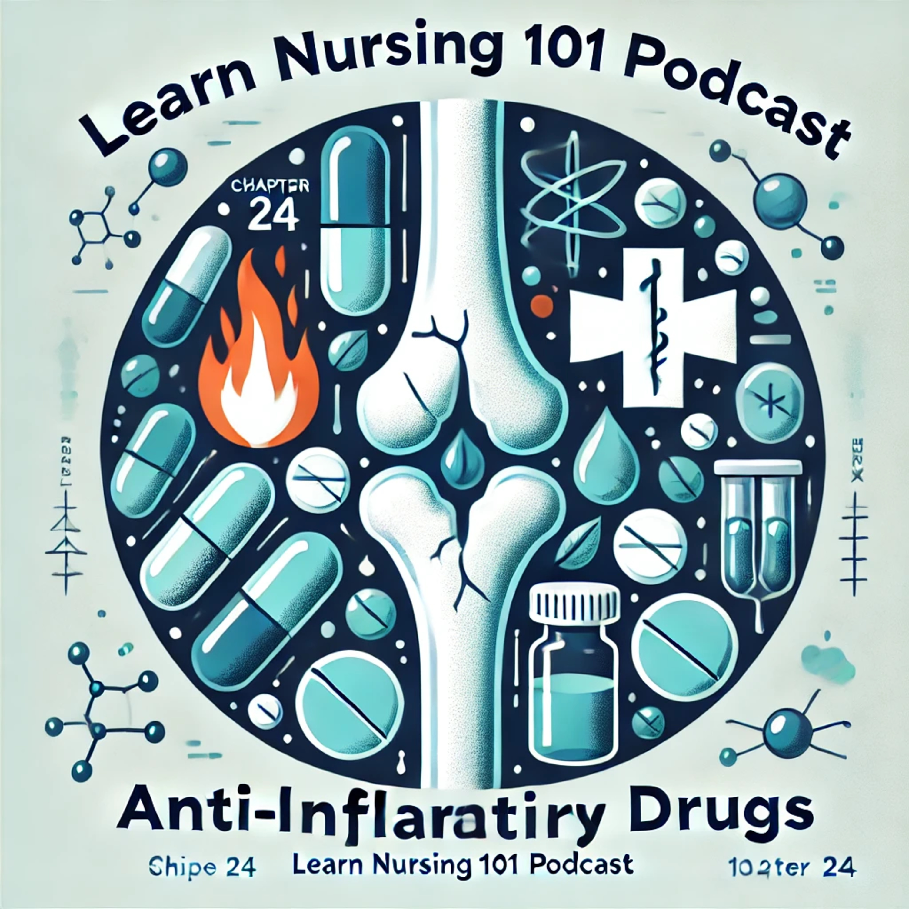 Pharmacology Chapter 24 Review: Anti-inflammatory Drugs episode artwork