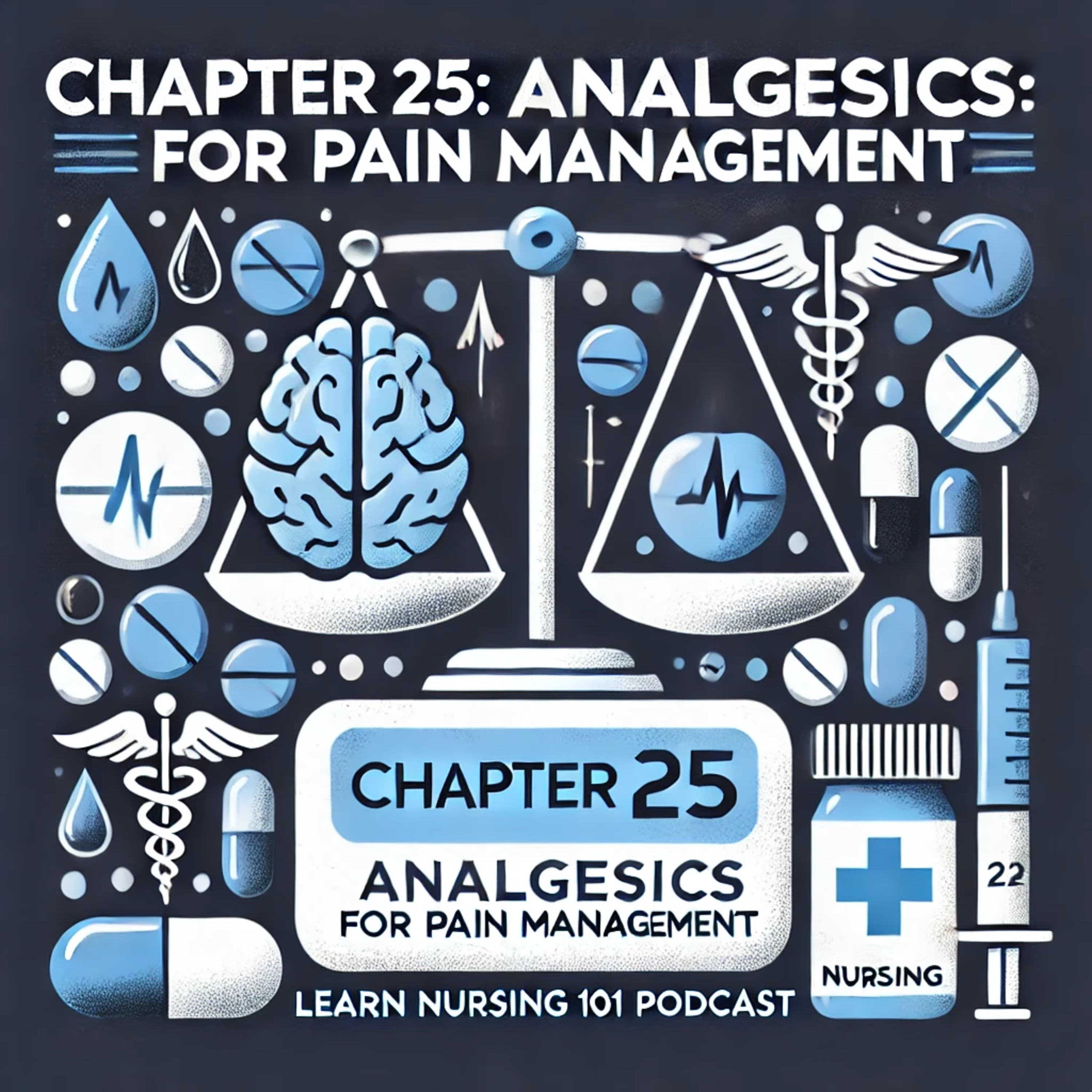 Pharmacology Chapter 25 Review: Analgesics for Pain Management episode artwork
